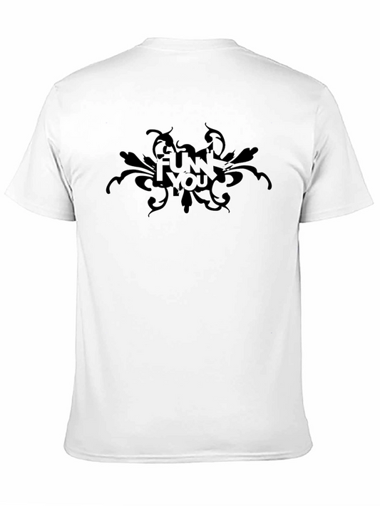 Black Graphic Tee - FUN I YOU