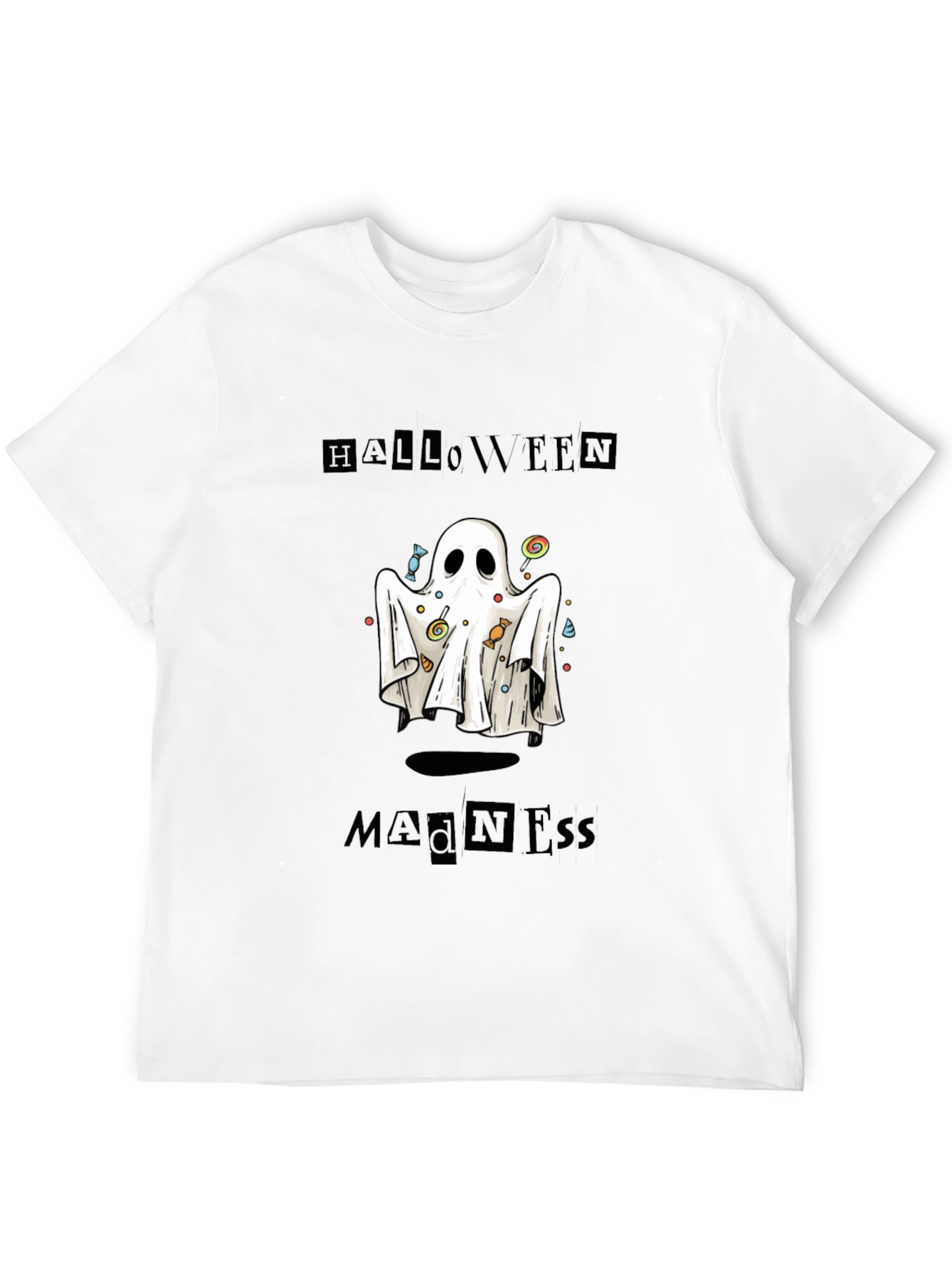 Halloween Madness Ghost T-Shirt