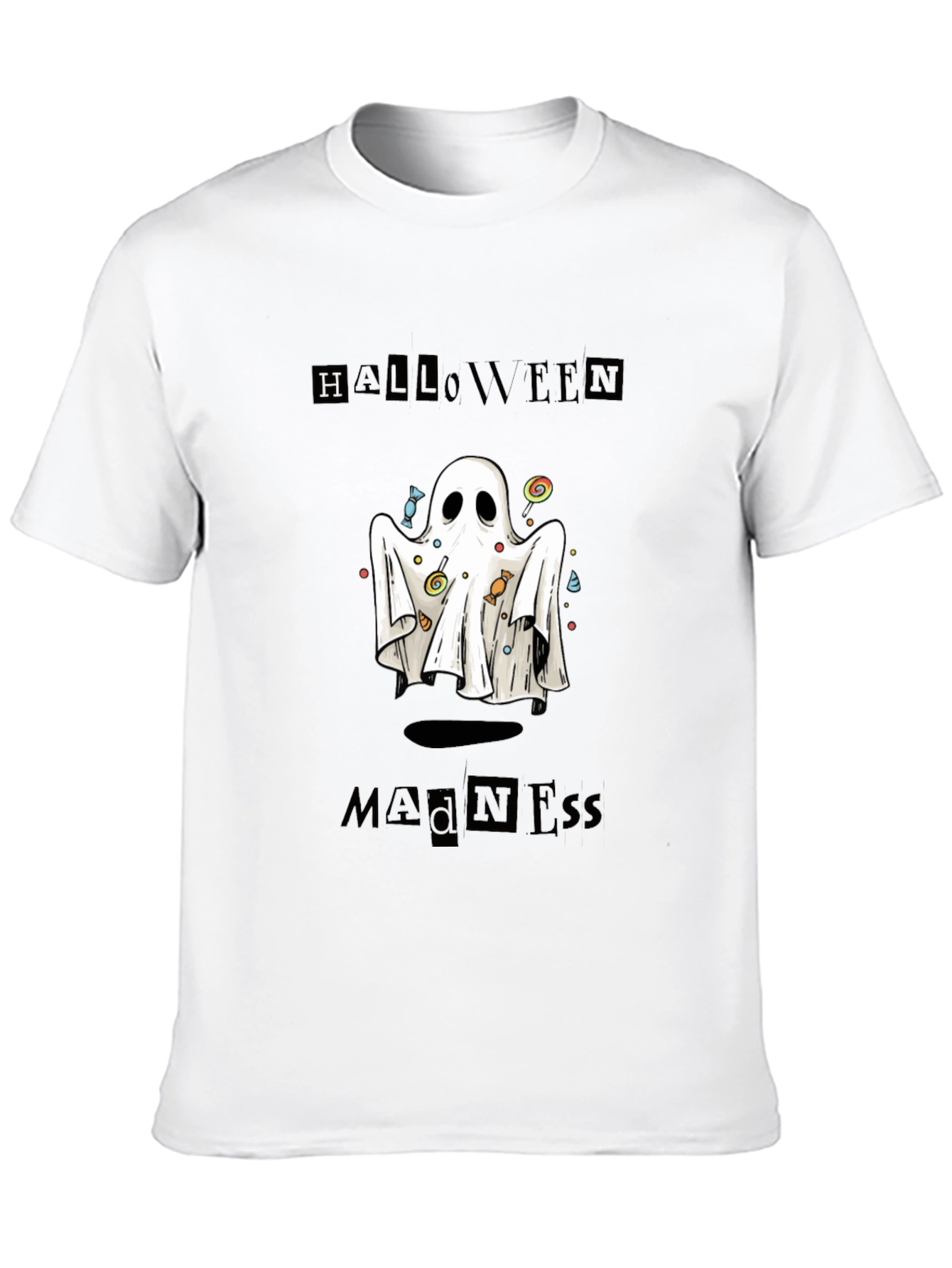 Halloween Madness Ghost T-Shirt