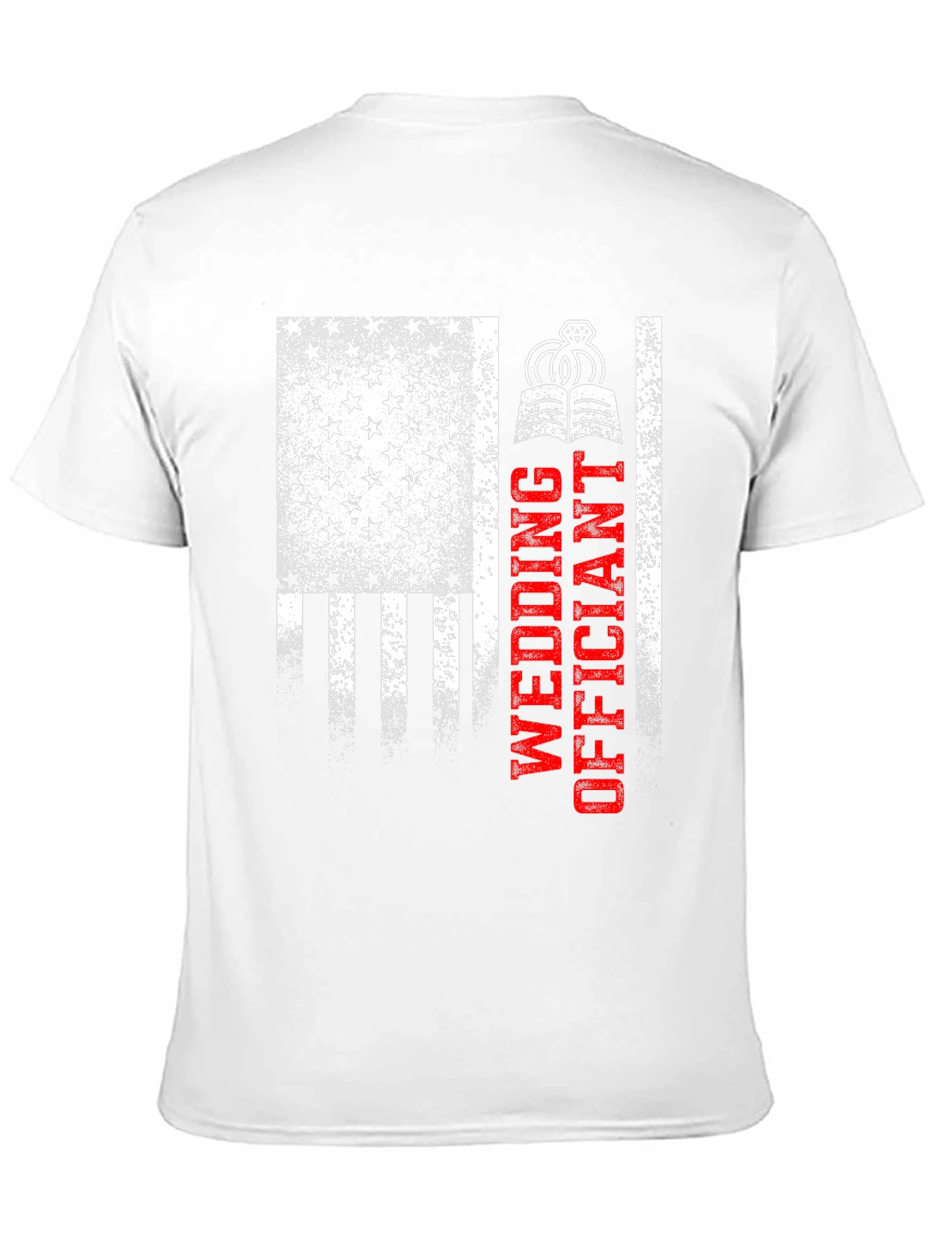 Wedding Officiant Patriotic T-Shirt
