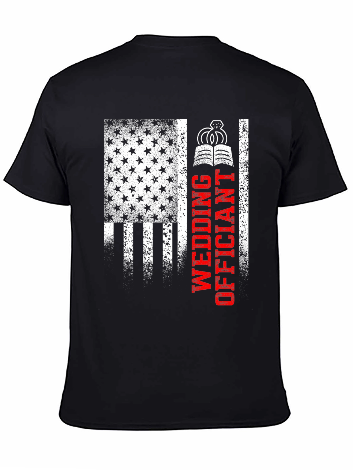 Wedding Officiant Patriotic T-Shirt
