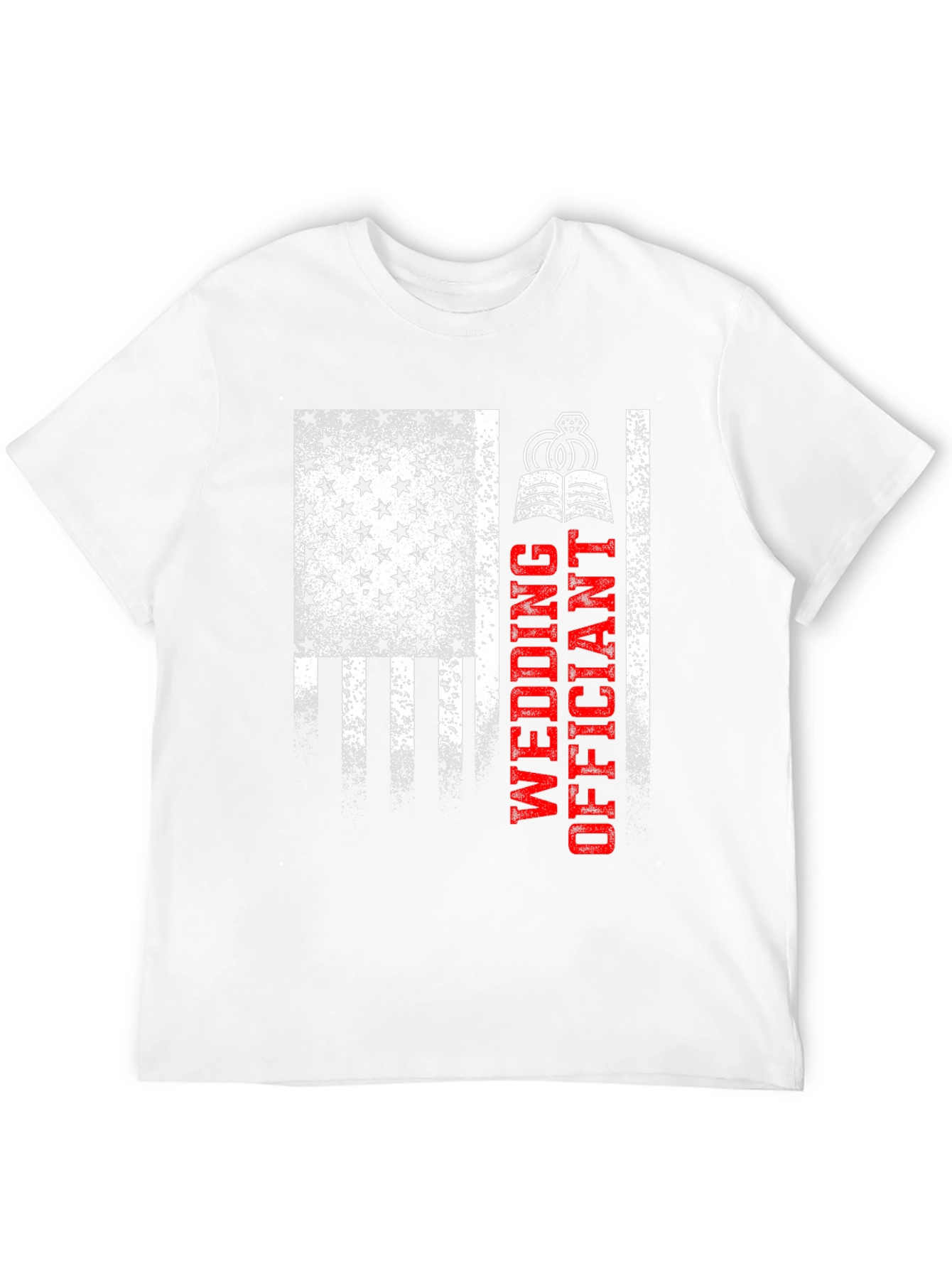 Wedding Officiant Patriotic T-Shirt