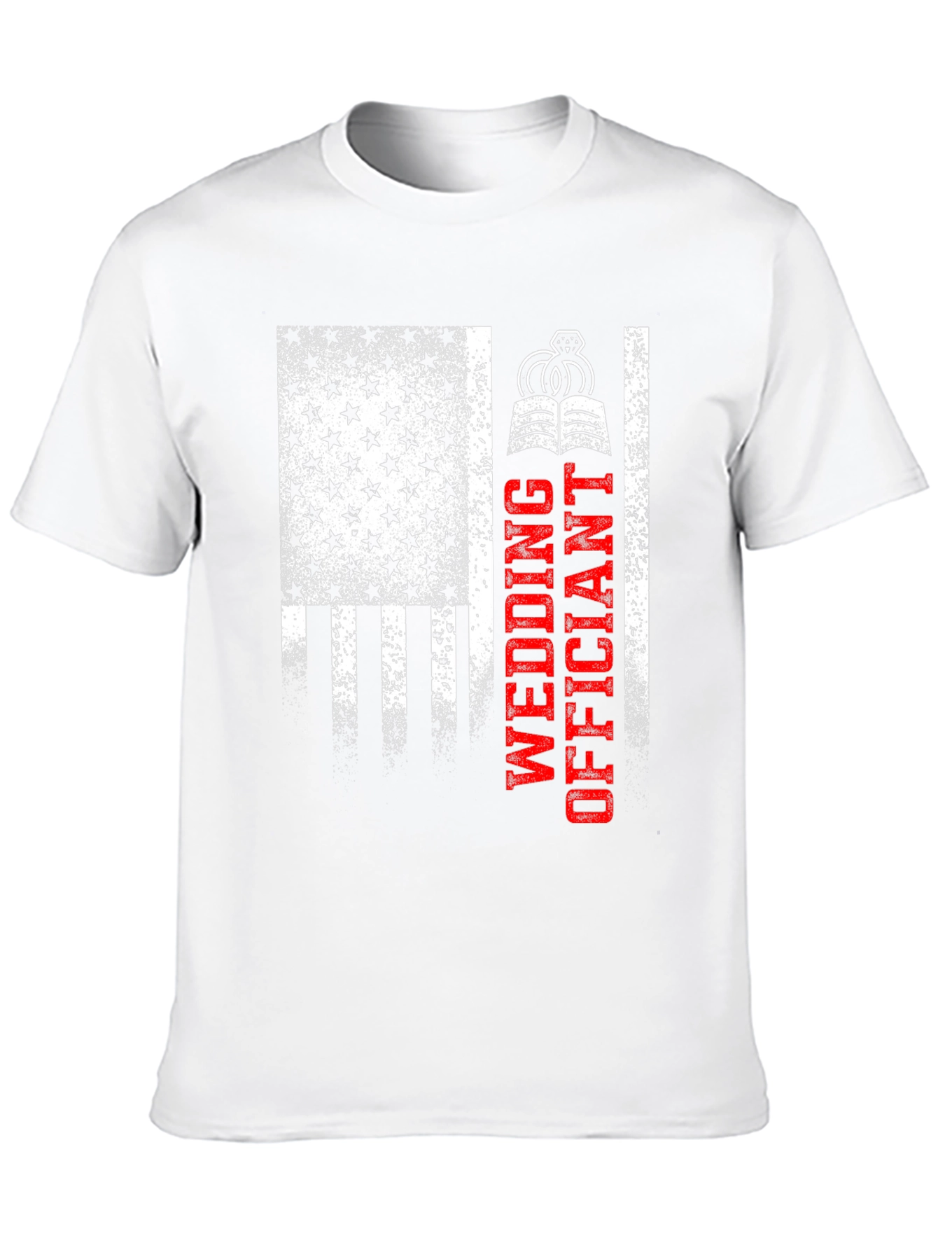 Wedding Officiant Patriotic T-Shirt