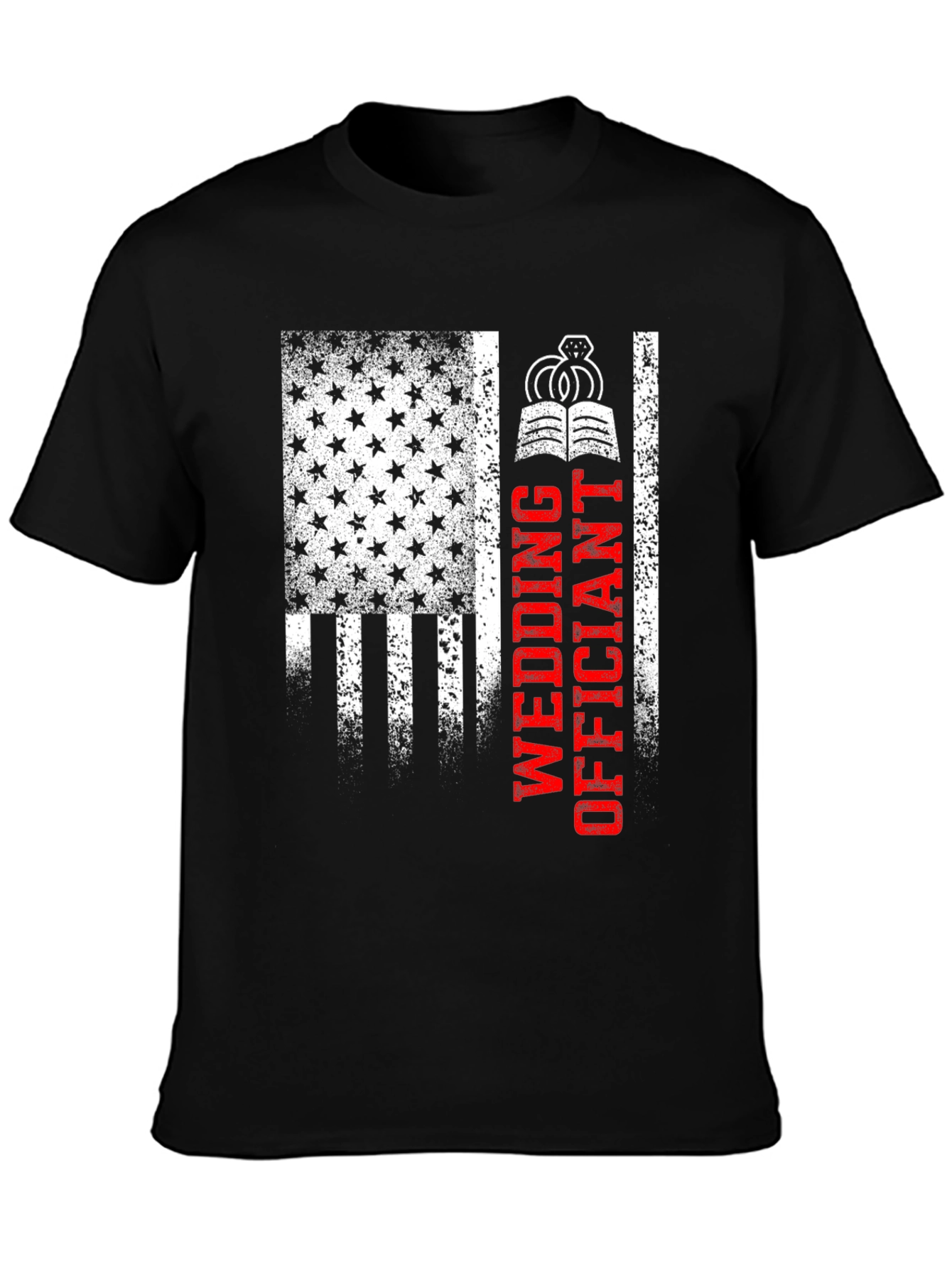 Wedding Officiant Patriotic T-Shirt
