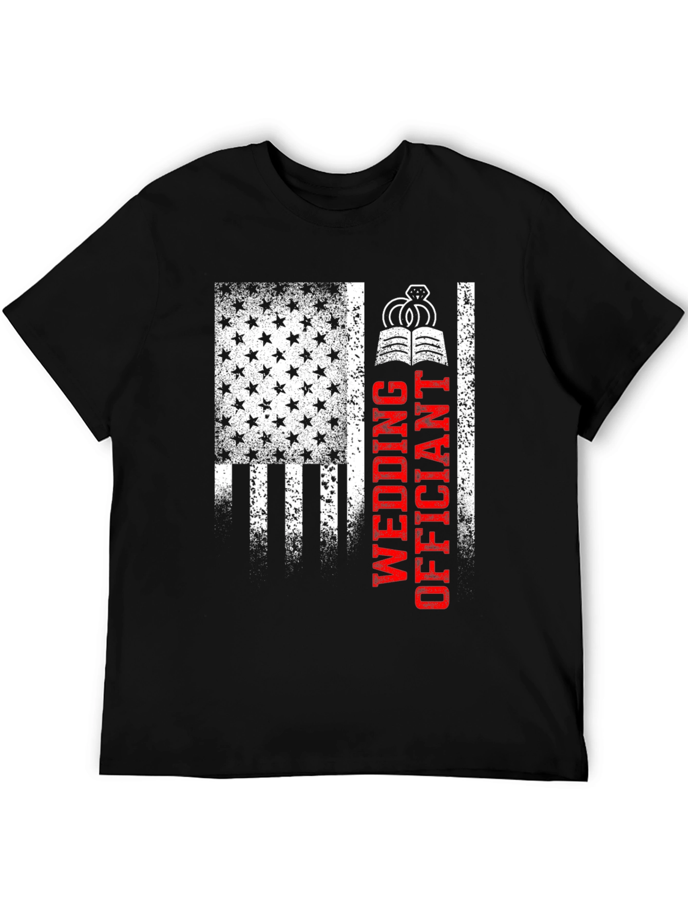 Wedding Officiant Patriotic T-Shirt