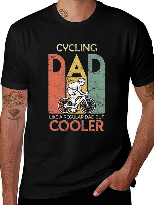 Cycling Dad T-Shirt - Cool Dad Style