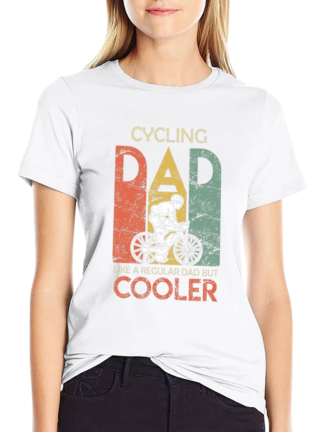 Cycling Dad T-Shirt - Cool Dad Style