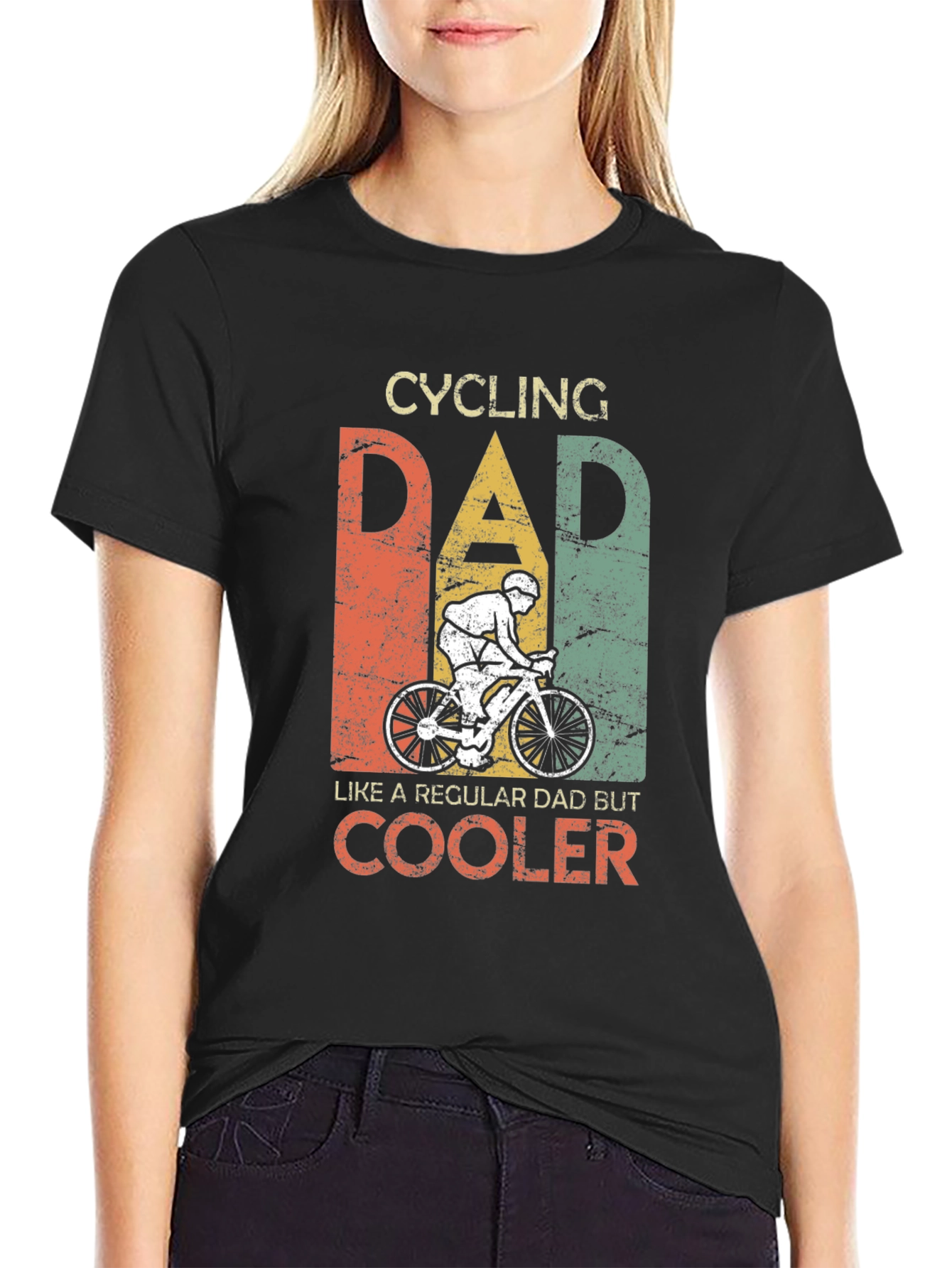 Cycling Dad T-Shirt - Cool Dad Style