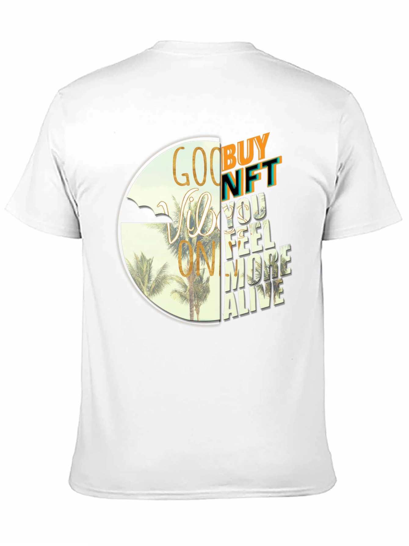 Good Vibes NFT Graphic Tee - Buy Now!
