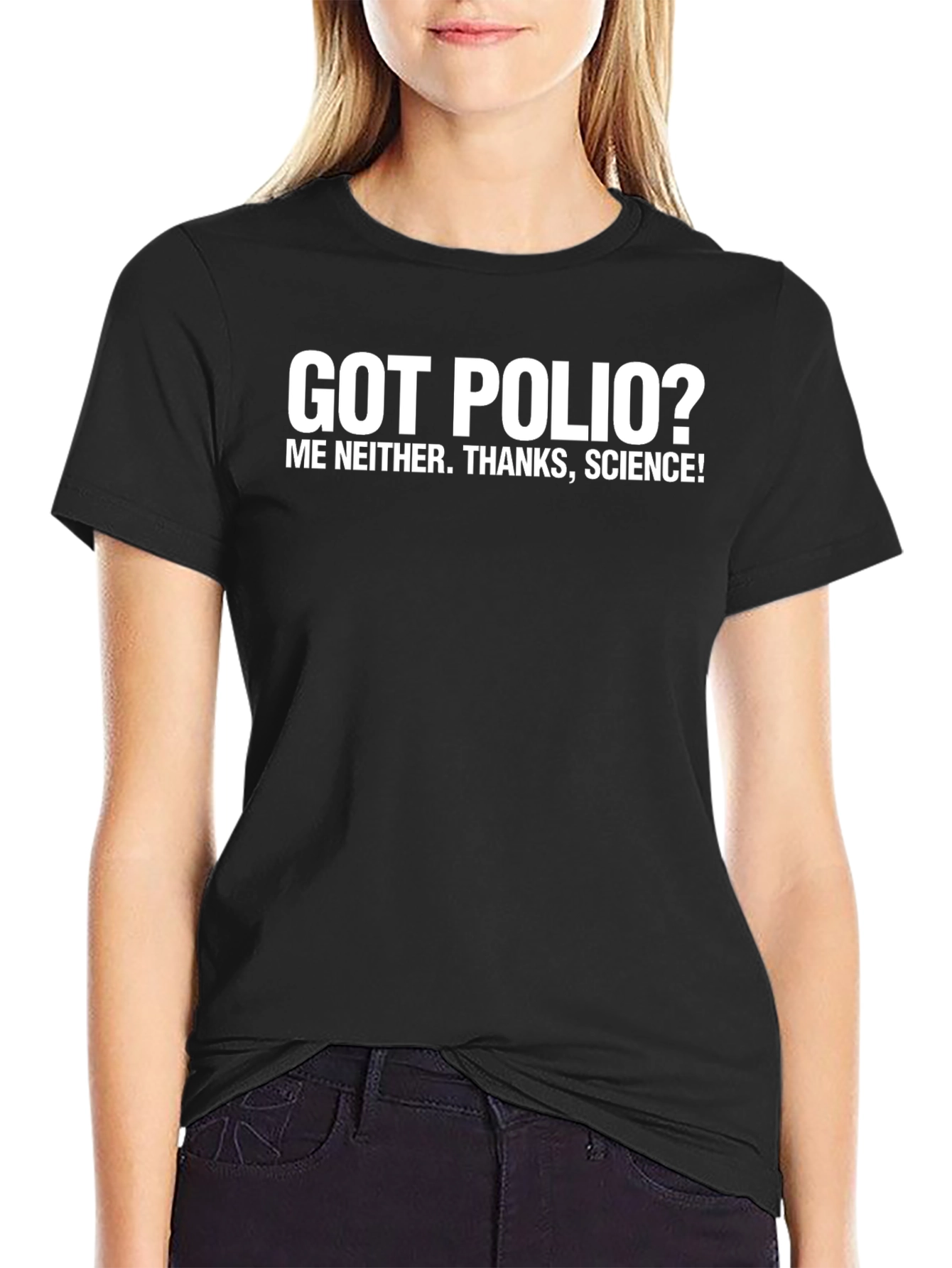 Got Polio? Science T-Shirt Funny Vaccination Tee