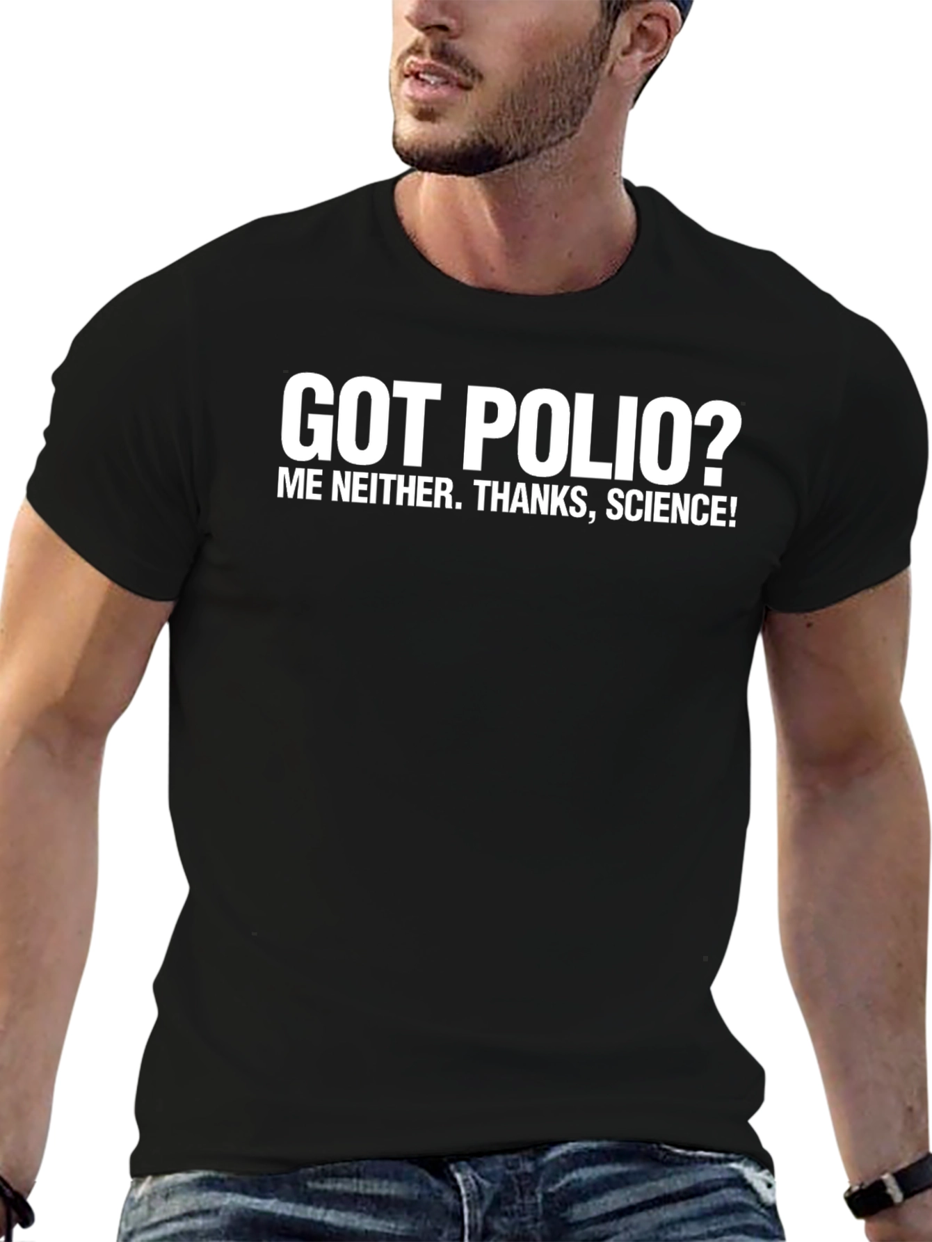 Got Polio? Science T-Shirt Funny Vaccination Tee