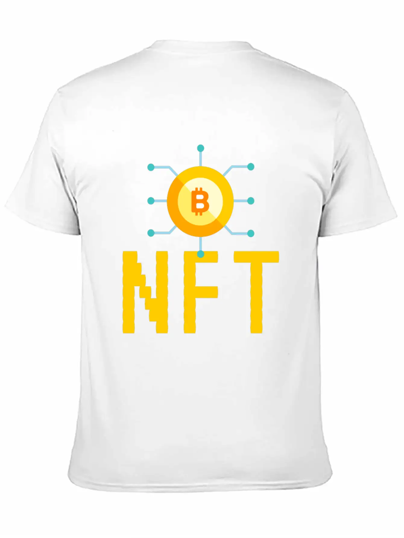 NFT Non-Fungible Token NFTs Funny BTC Unisex Casual T-Shirt – Clean Design For Daily Comfort