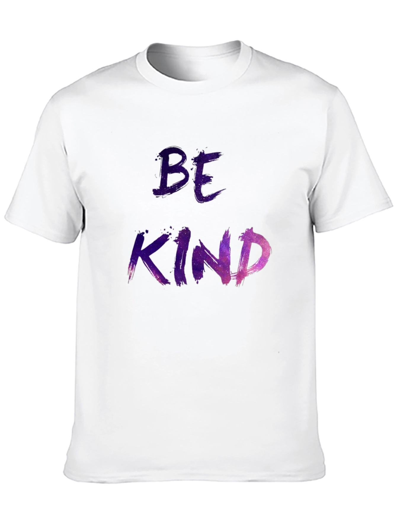 Be Kind Galaxy Design Graphic T-Shirt