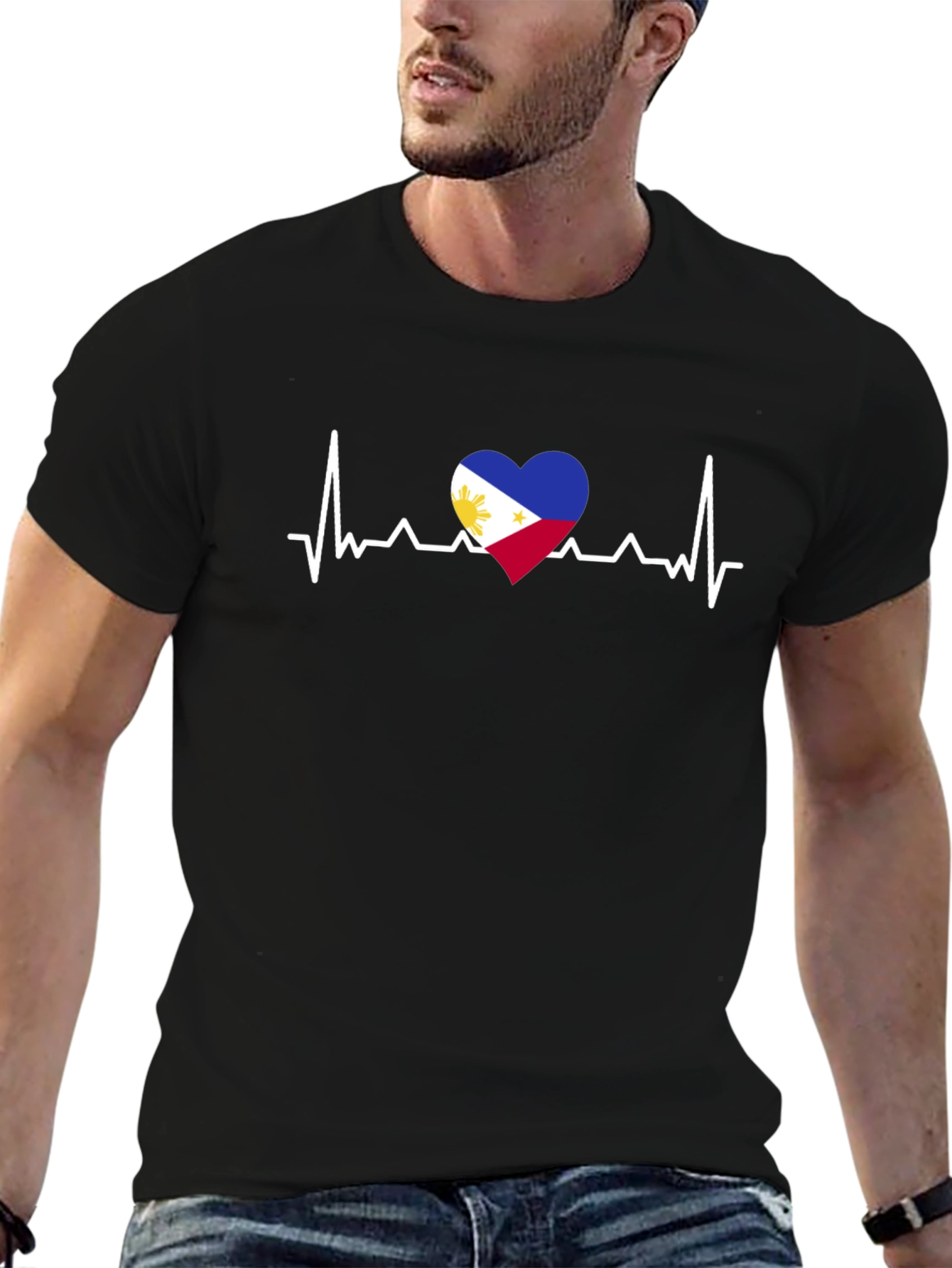 Philippines Heartbeat T-Shirt