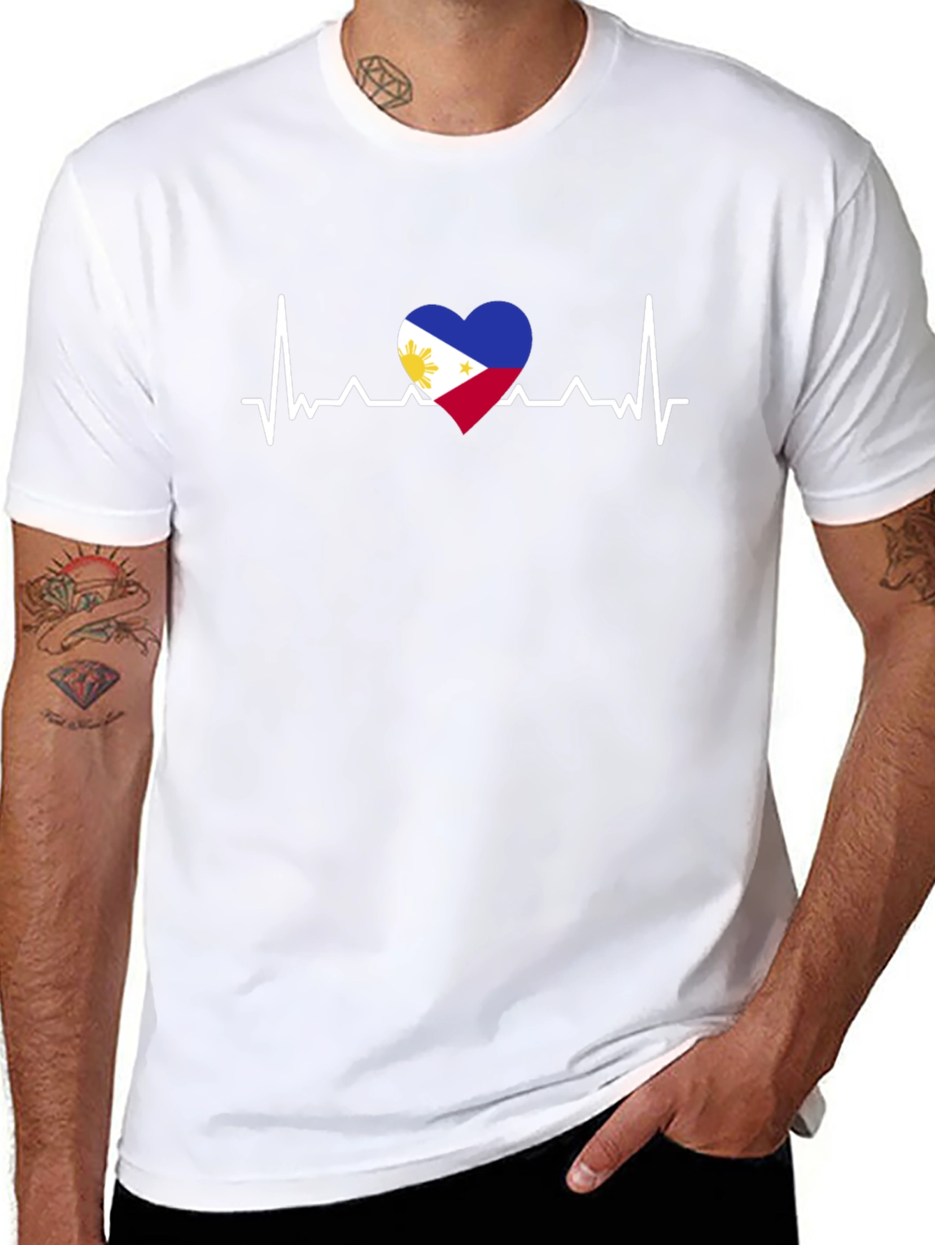 Philippines Heartbeat T-Shirt
