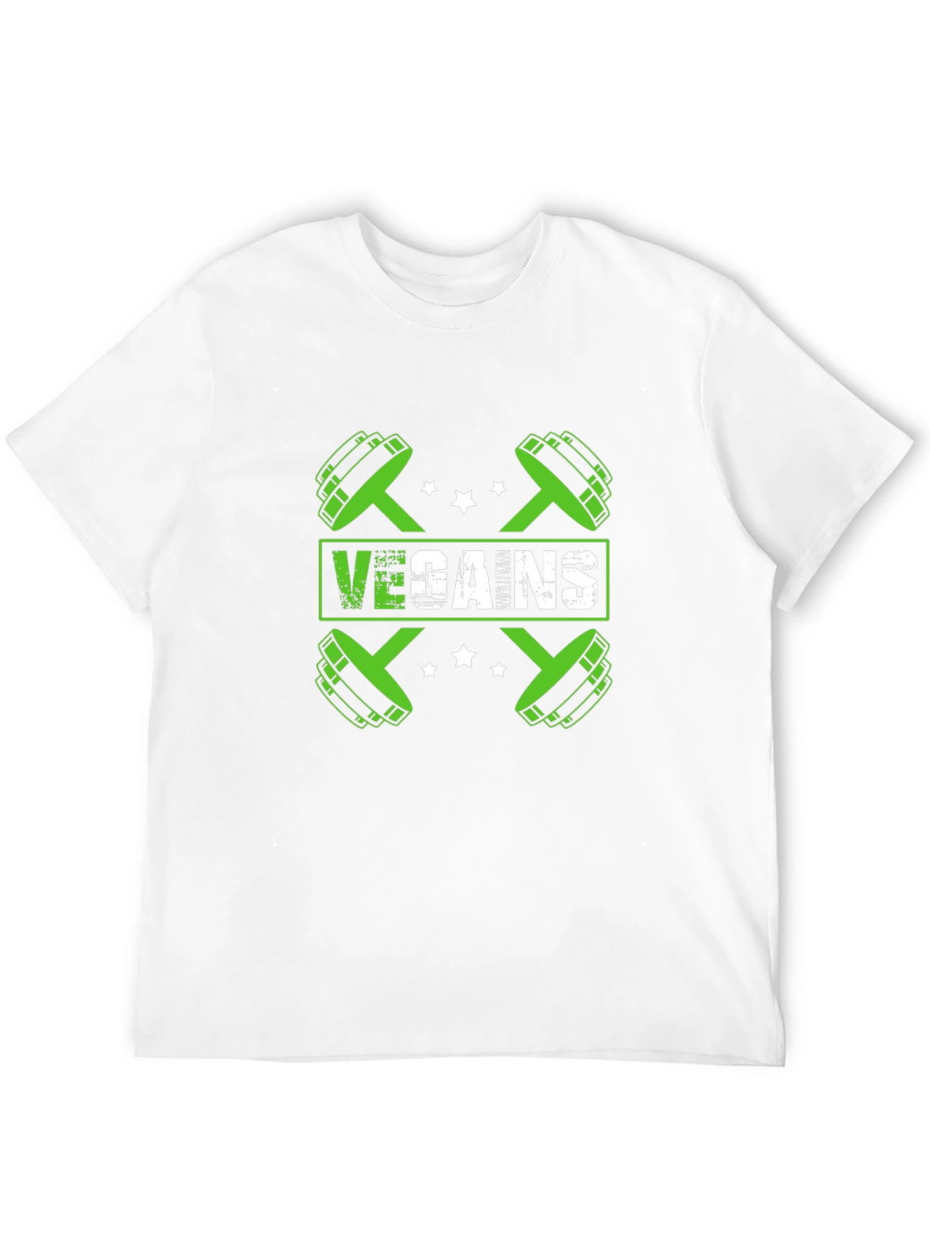 Vegan Gains T-Shirt - Fitness & Vegan Lifestyle Tee