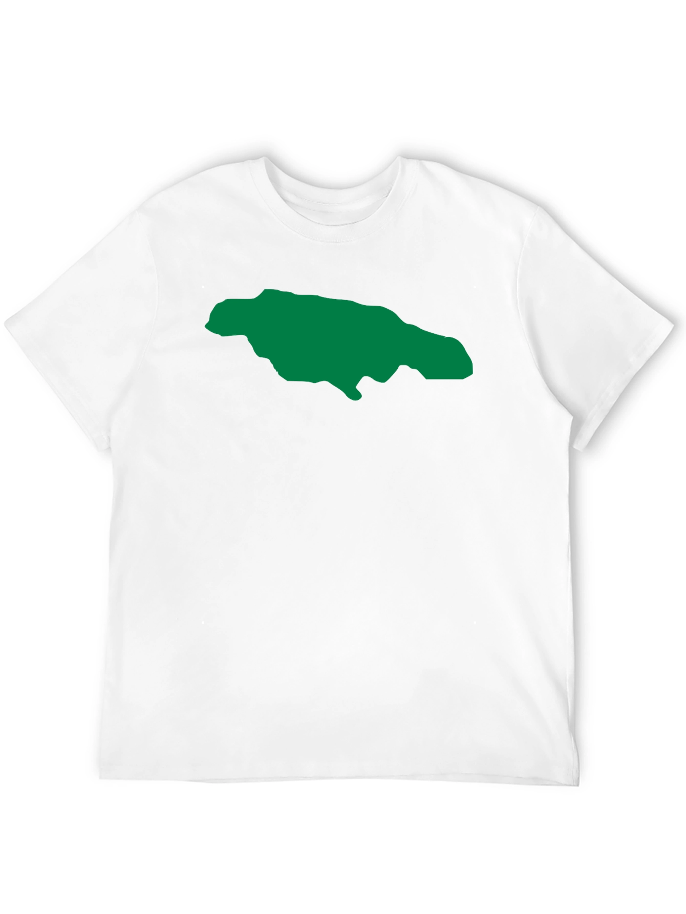 Jamaica Map Graphic Tee - Black T-Shirt