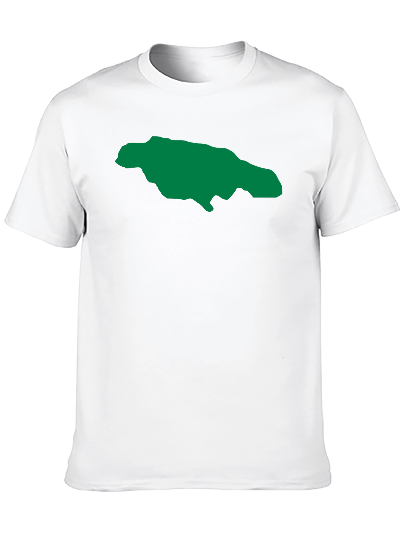 Jamaica Map Graphic Tee - Black T-Shirt