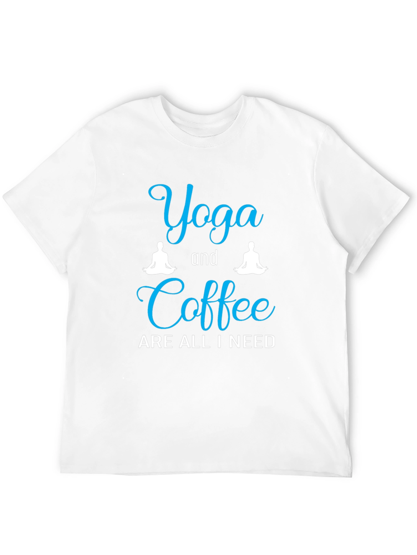 Yoga and Coffee Graphic T-Shirt
