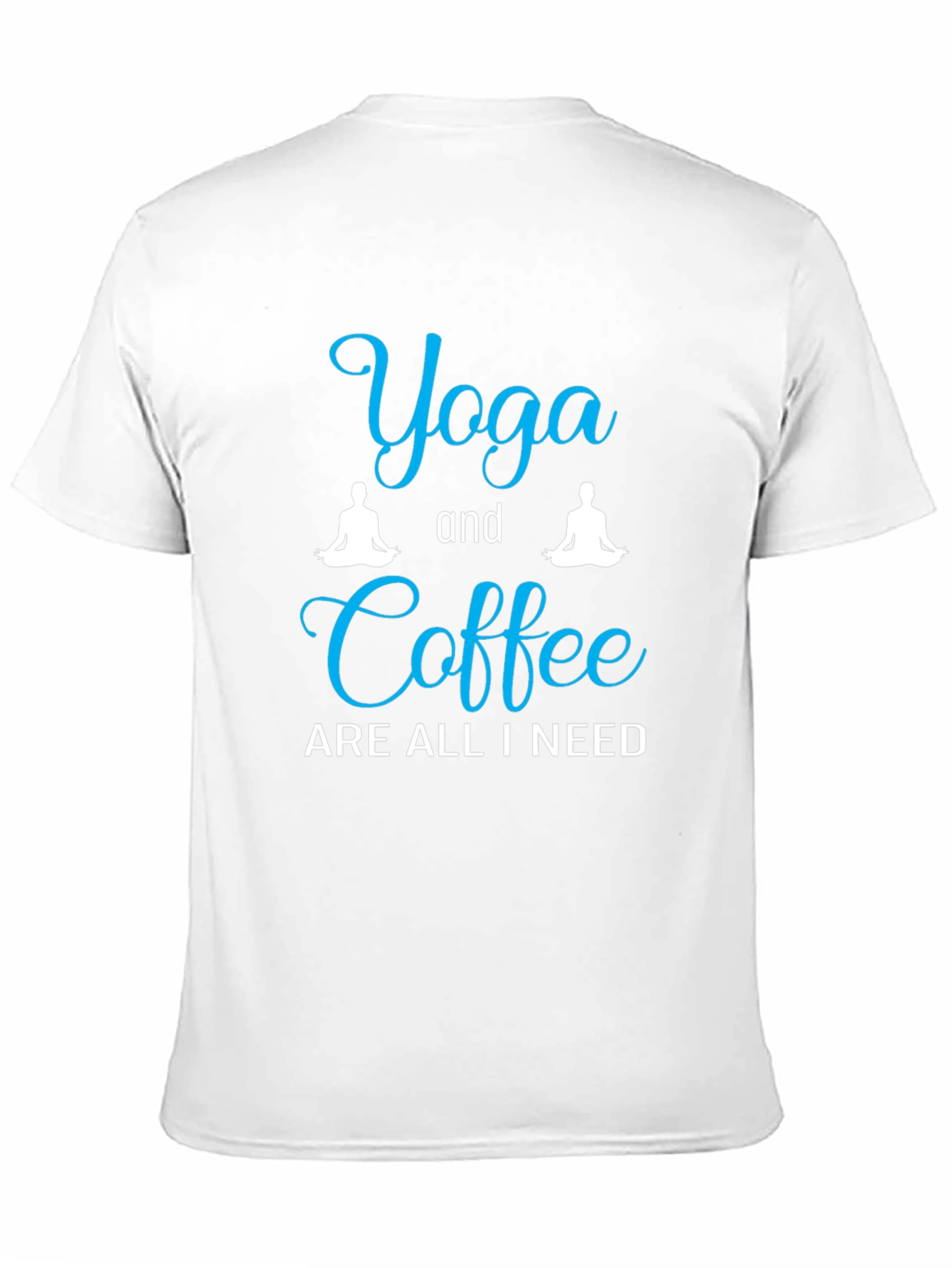 Yoga and Coffee Graphic T-Shirt