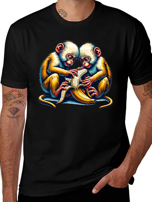 Fun Monkey Banana Graphic Tee