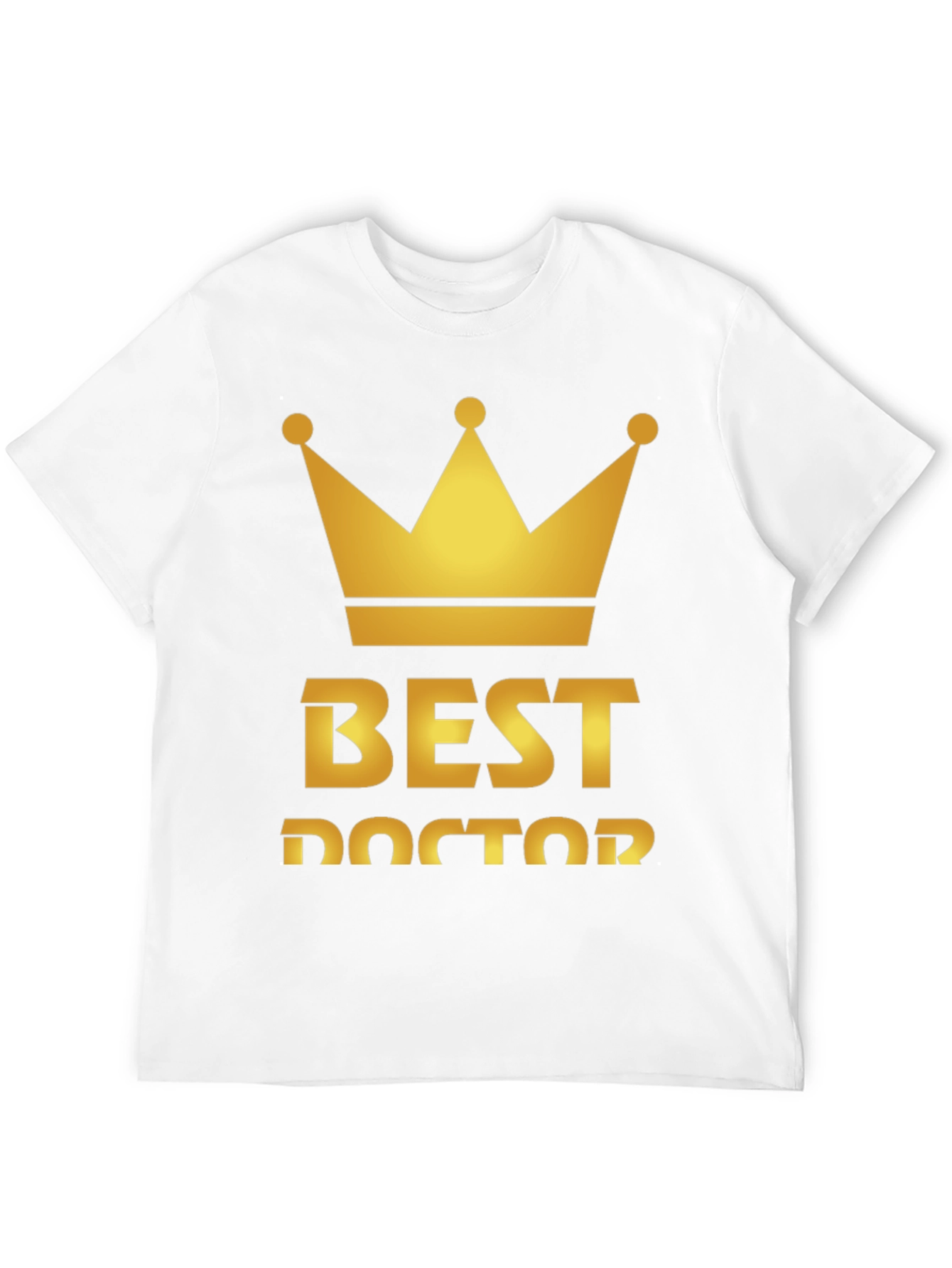 Best Doctor Crown Black T-Shirt