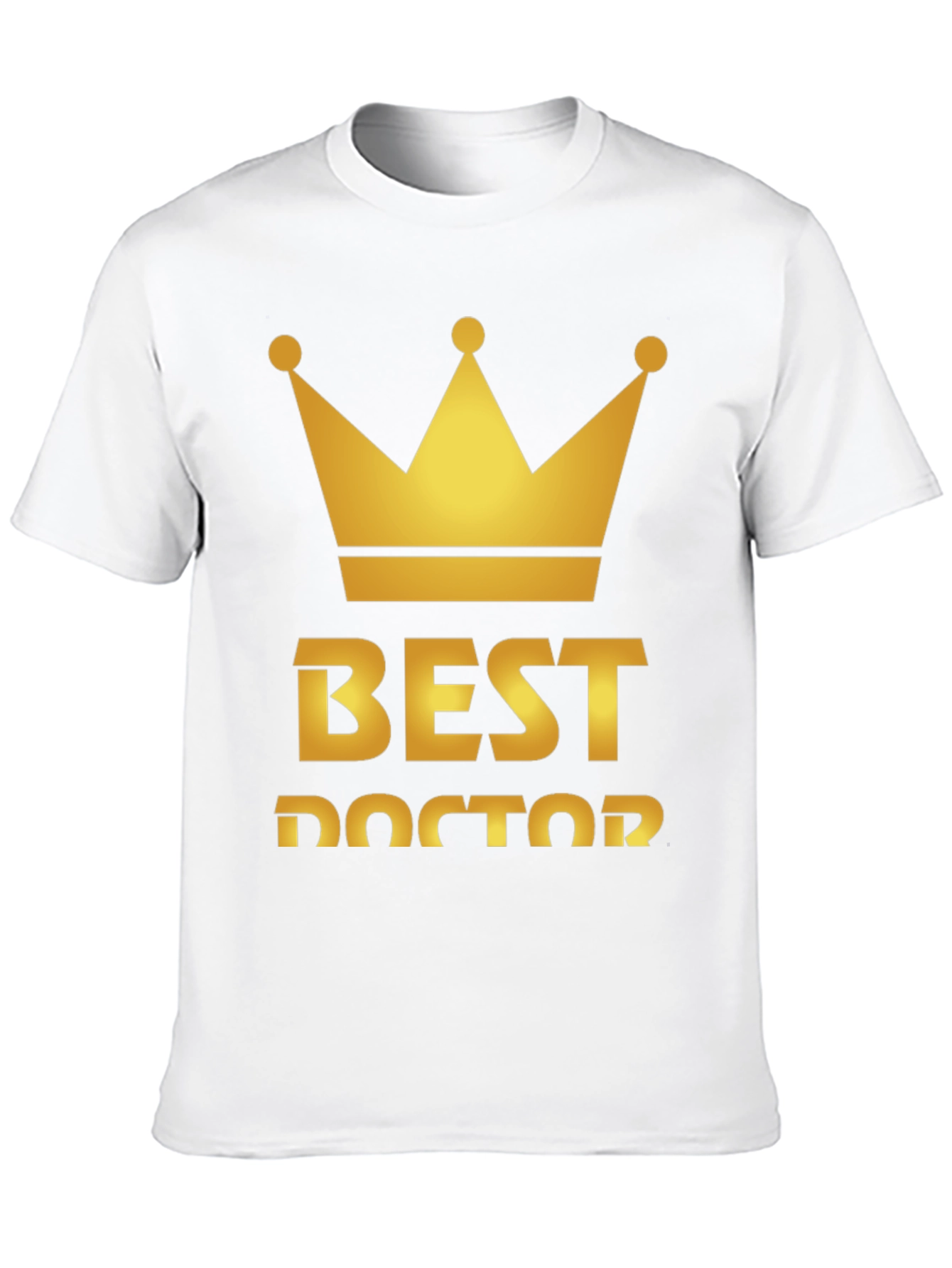 Best Doctor Crown Black T-Shirt