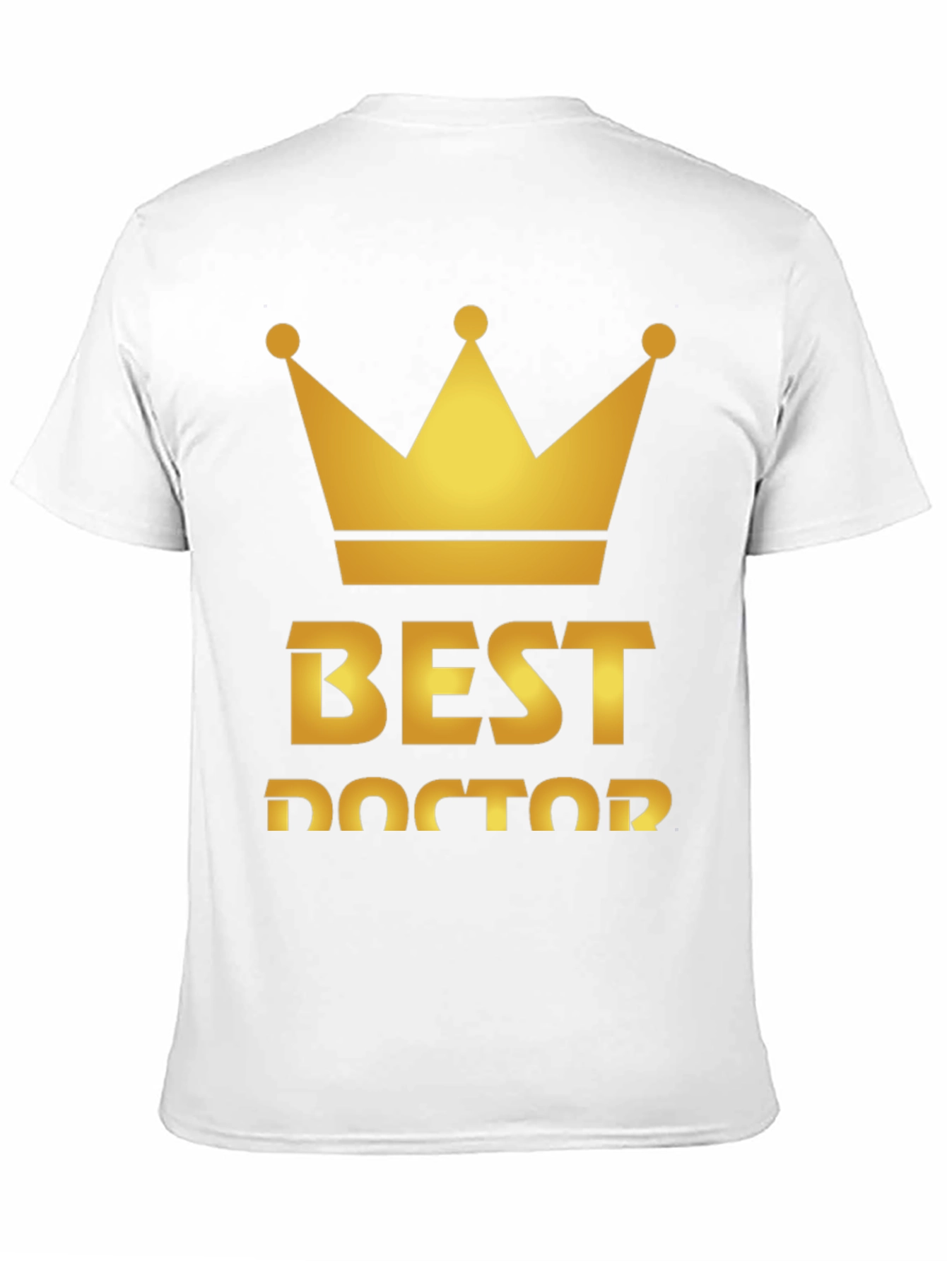 Best Doctor Crown Black T-Shirt