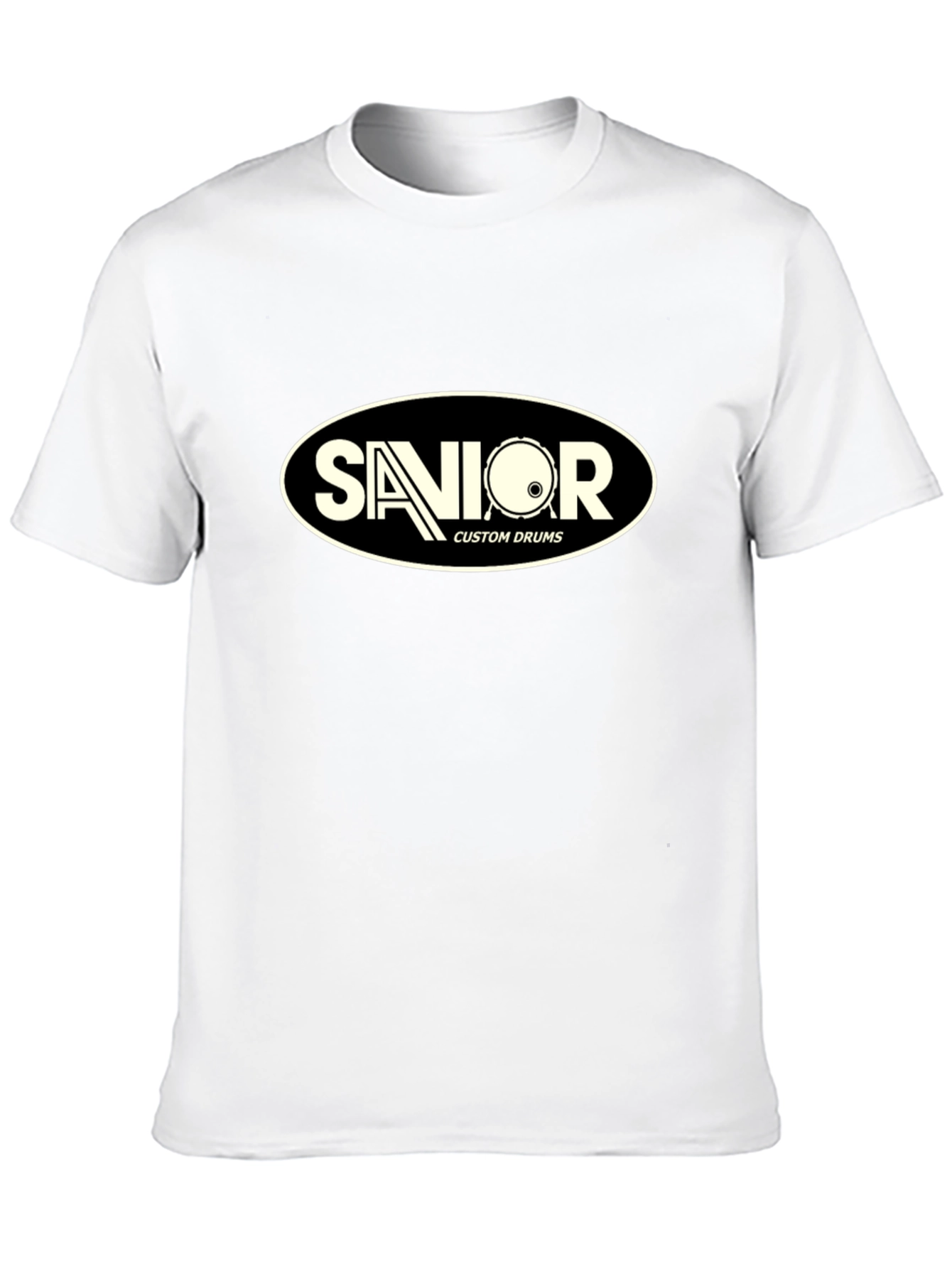 Senior Custom Drums Black T-Shirt