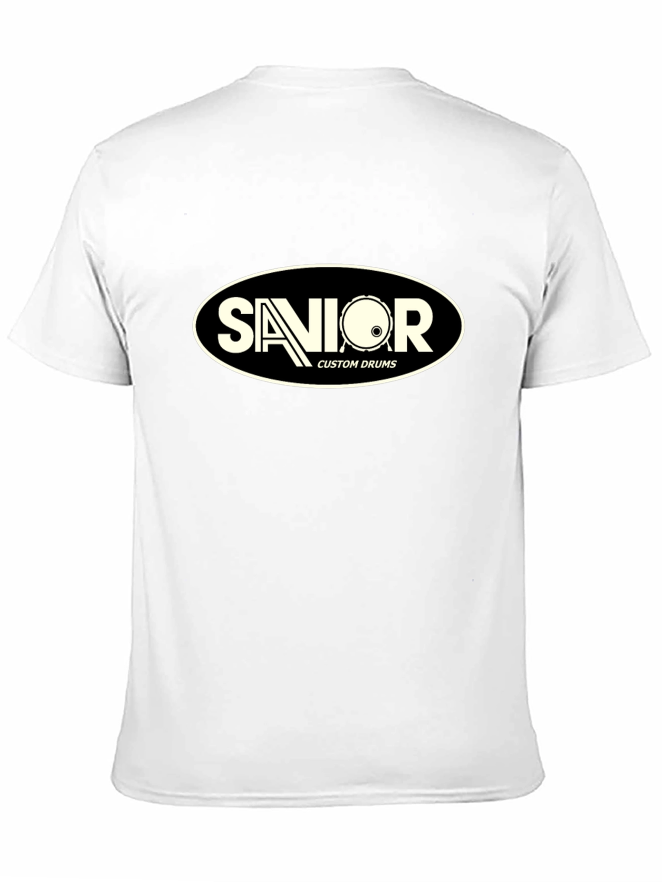 Senior Custom Drums Black T-Shirt