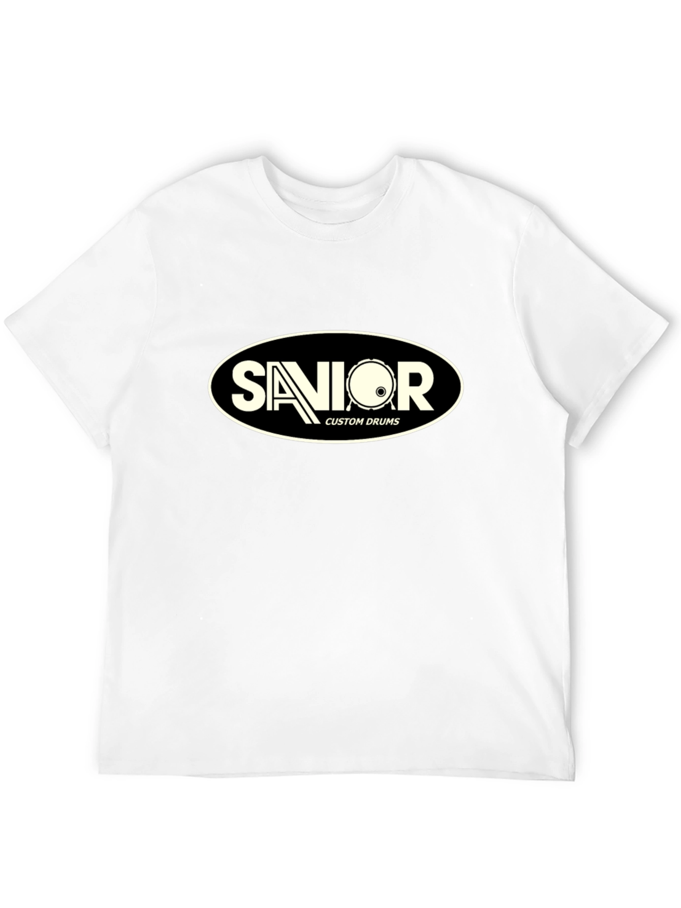 Senior Custom Drums Black T-Shirt