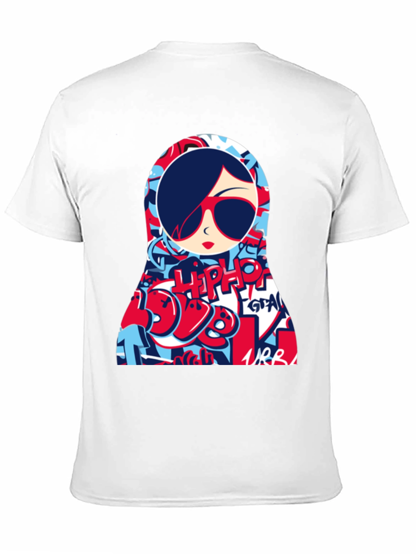 Cool Graphic Tee - Matryoshka Doll Design