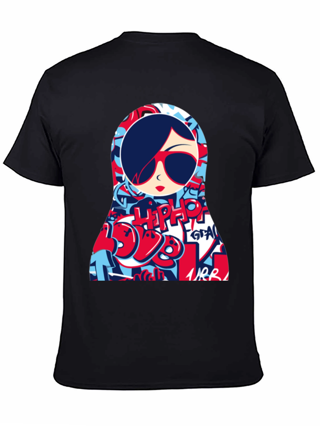 Cool Graphic Tee - Matryoshka Doll Design