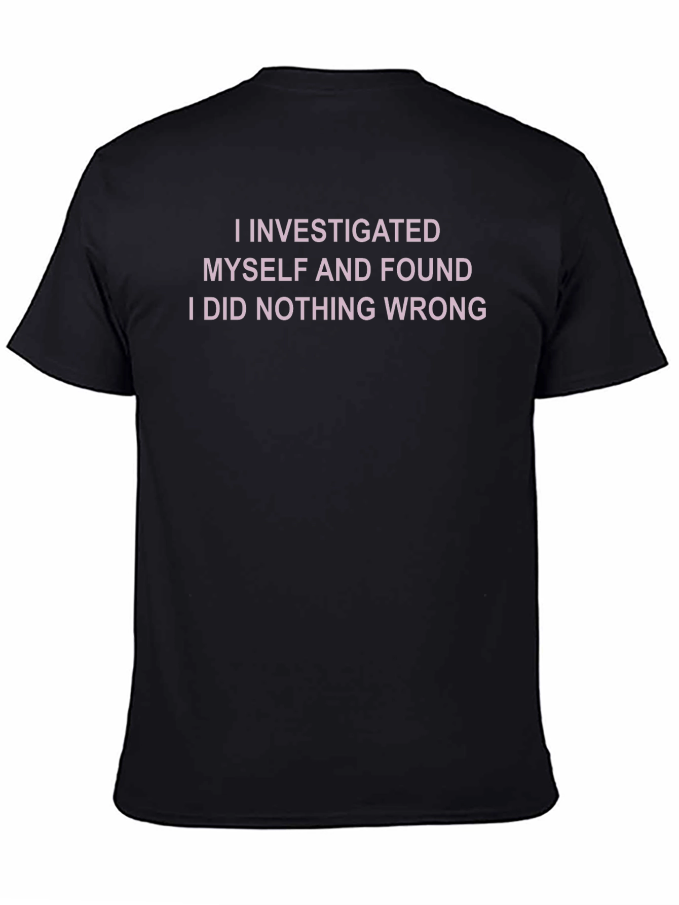 Funny I Did Nothing Wrong Graphic T-Shirt