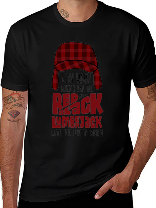 Red & Black Lumberjack T-Shirt