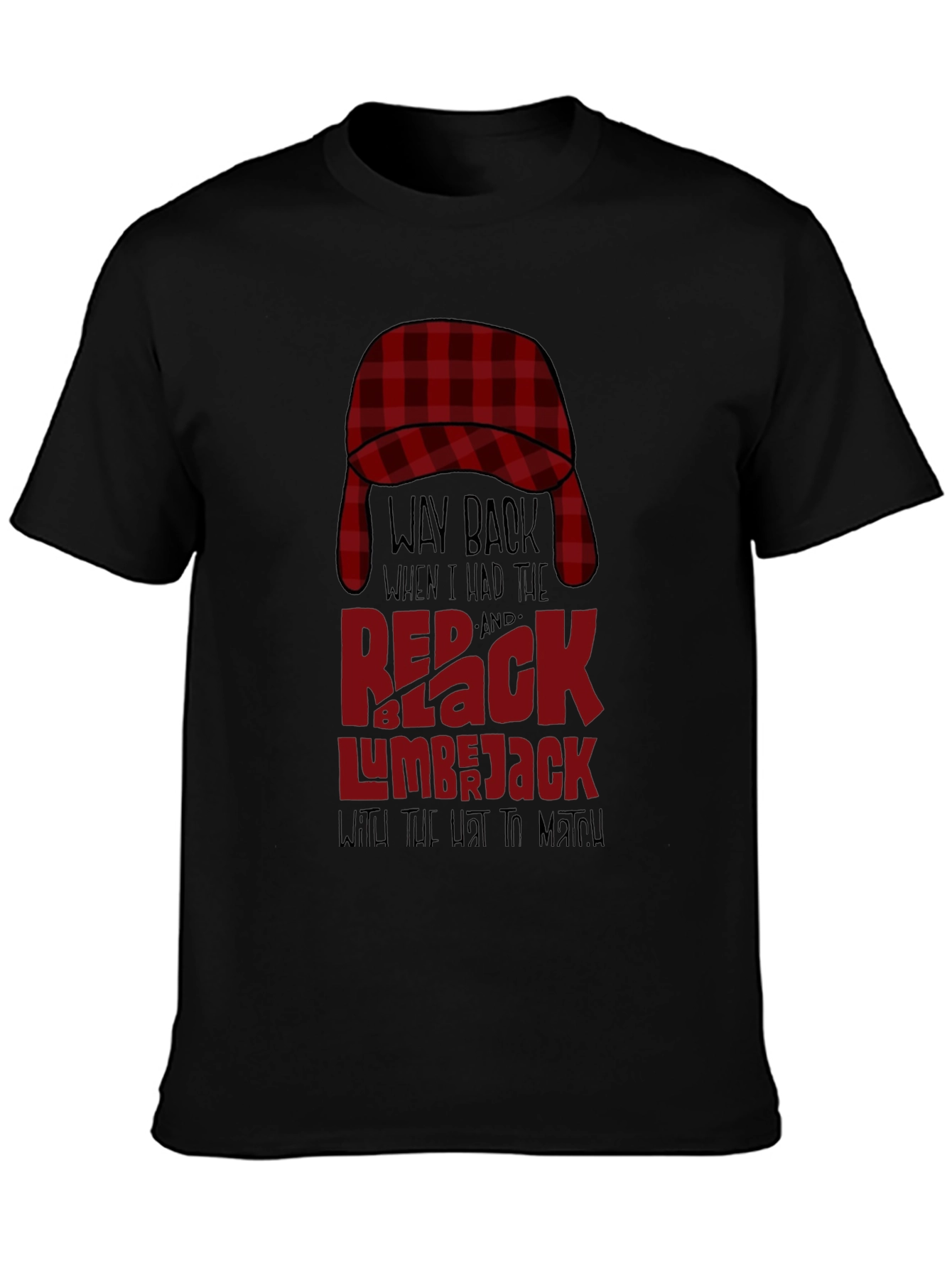 Red & Black Lumberjack T-Shirt
