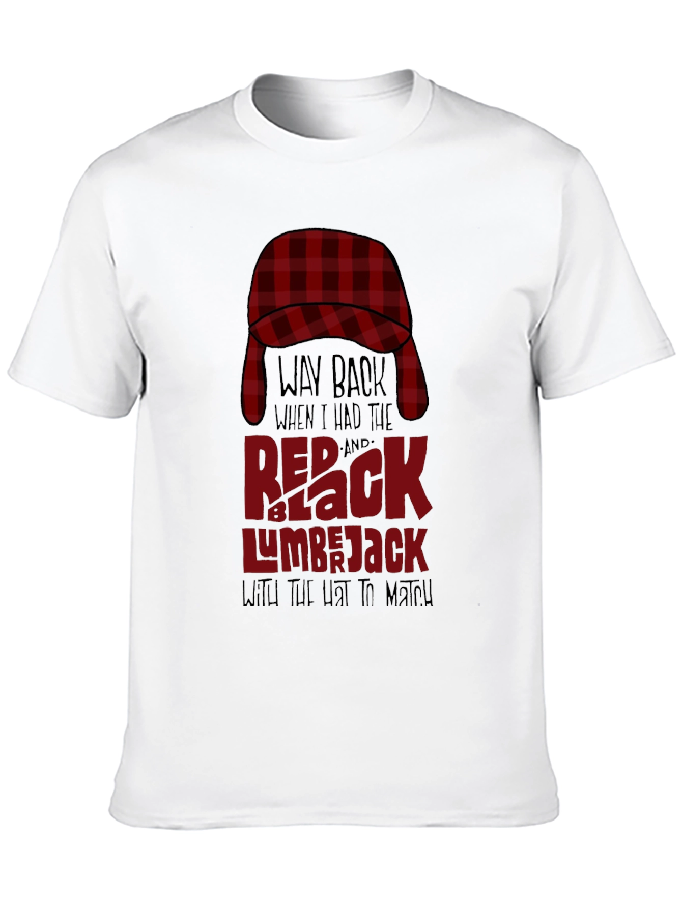 Red & Black Lumberjack T-Shirt
