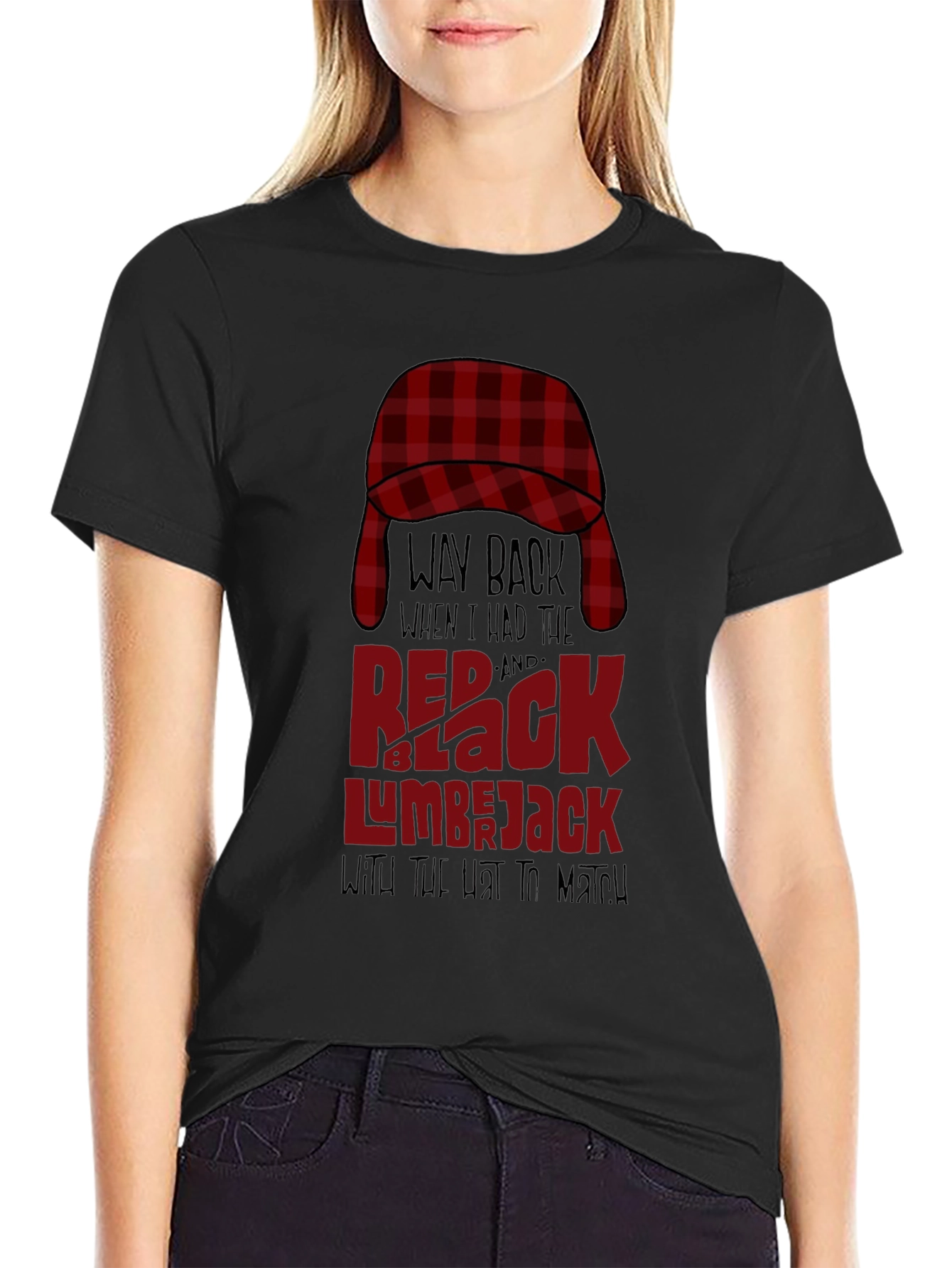 Red & Black Lumberjack T-Shirt