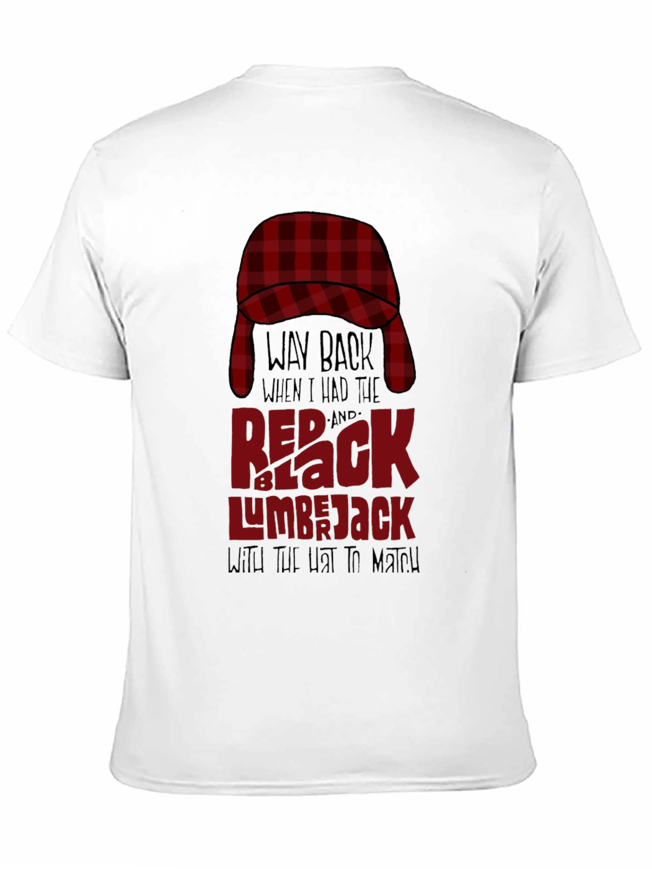Red & Black Lumberjack T-Shirt