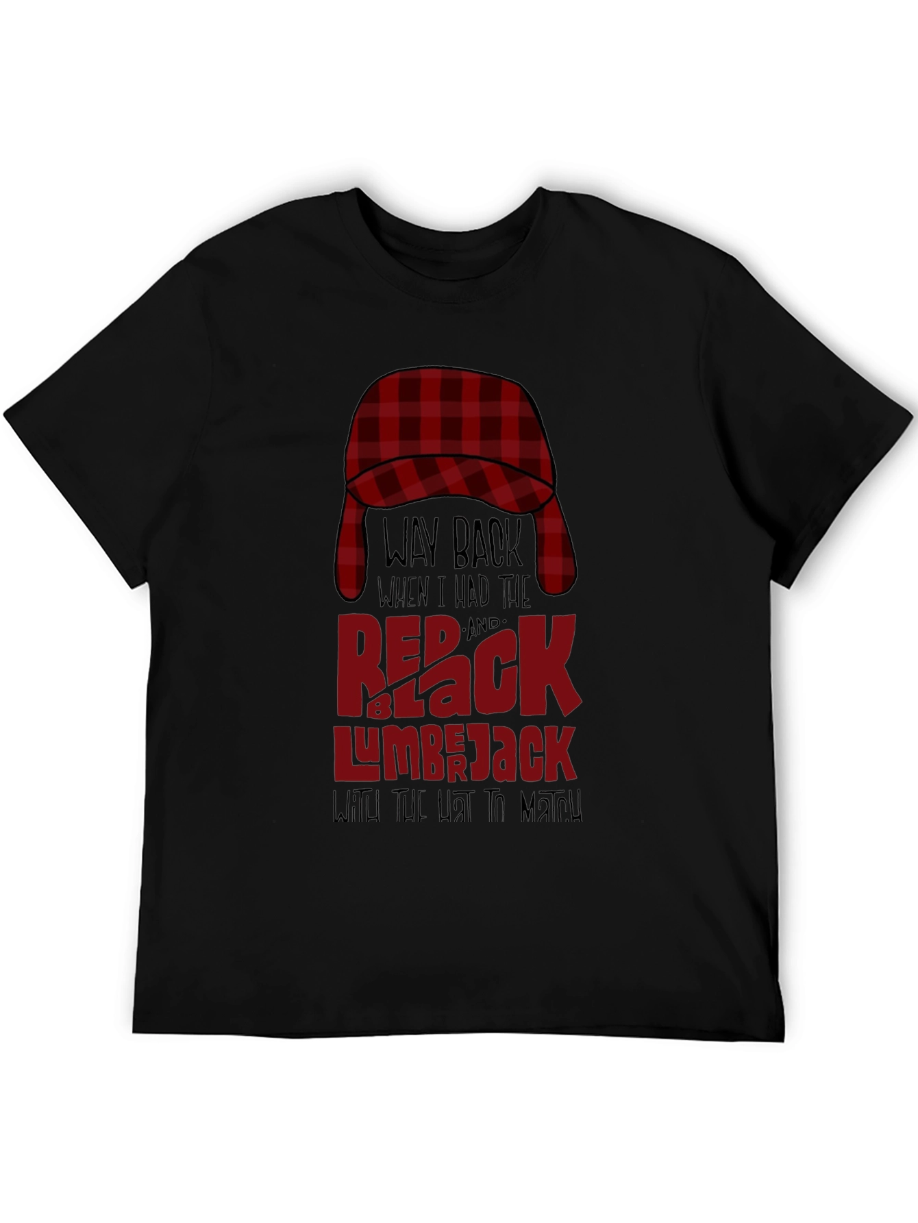Red & Black Lumberjack T-Shirt