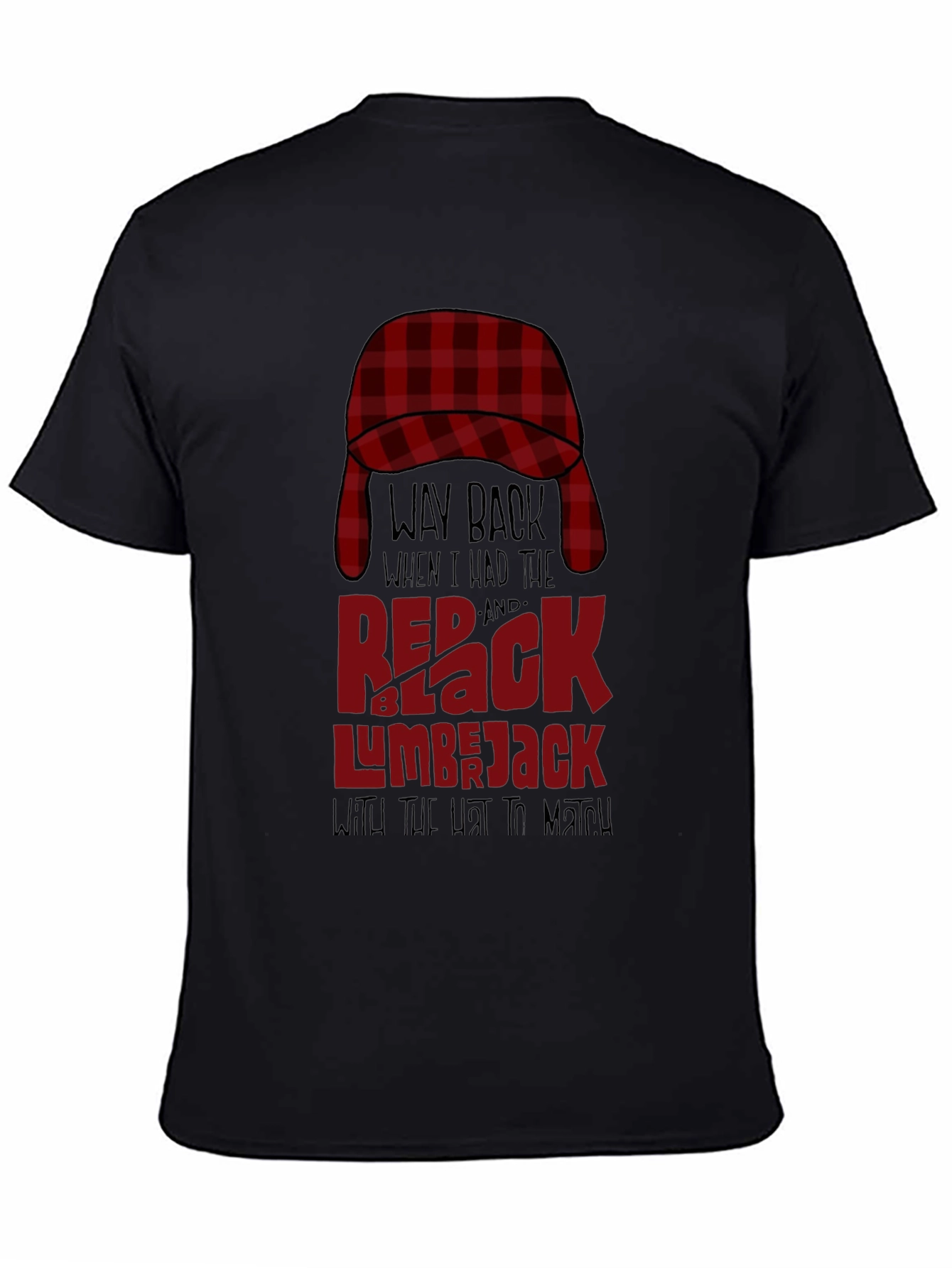 Red & Black Lumberjack T-Shirt