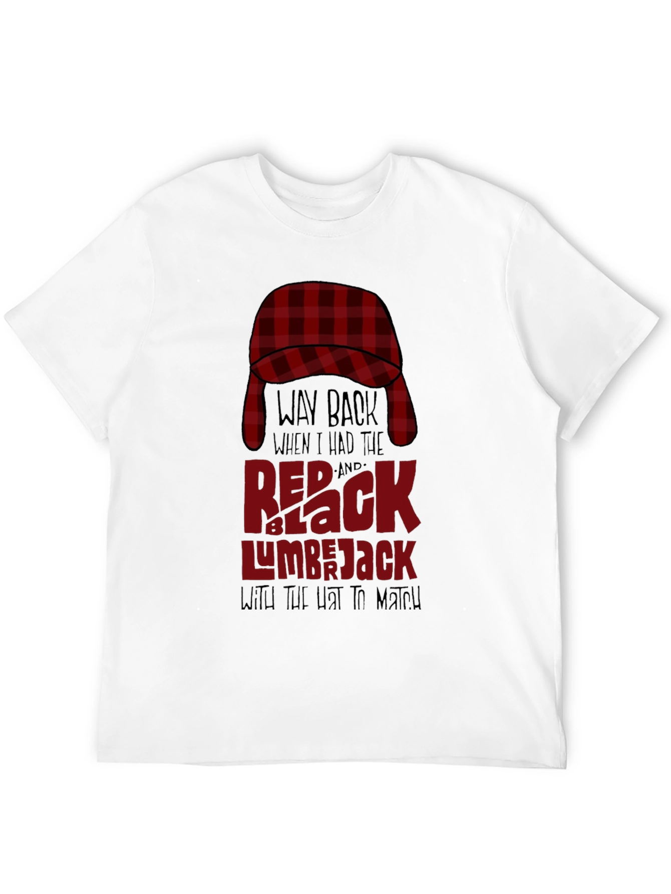 Red & Black Lumberjack T-Shirt