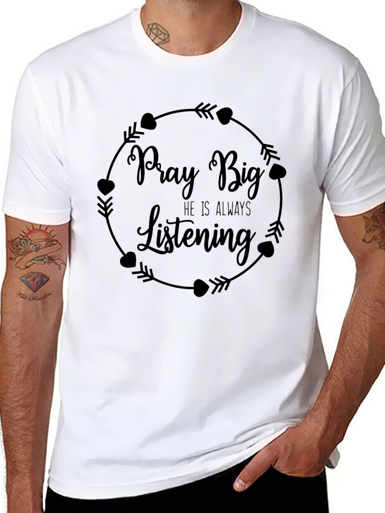 Pray Big T-Shirt - Christian Inspired Tee