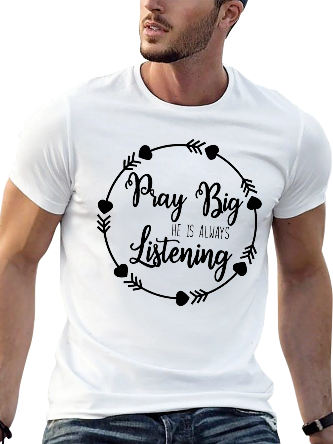 Pray Big T-Shirt - Christian Inspired Tee