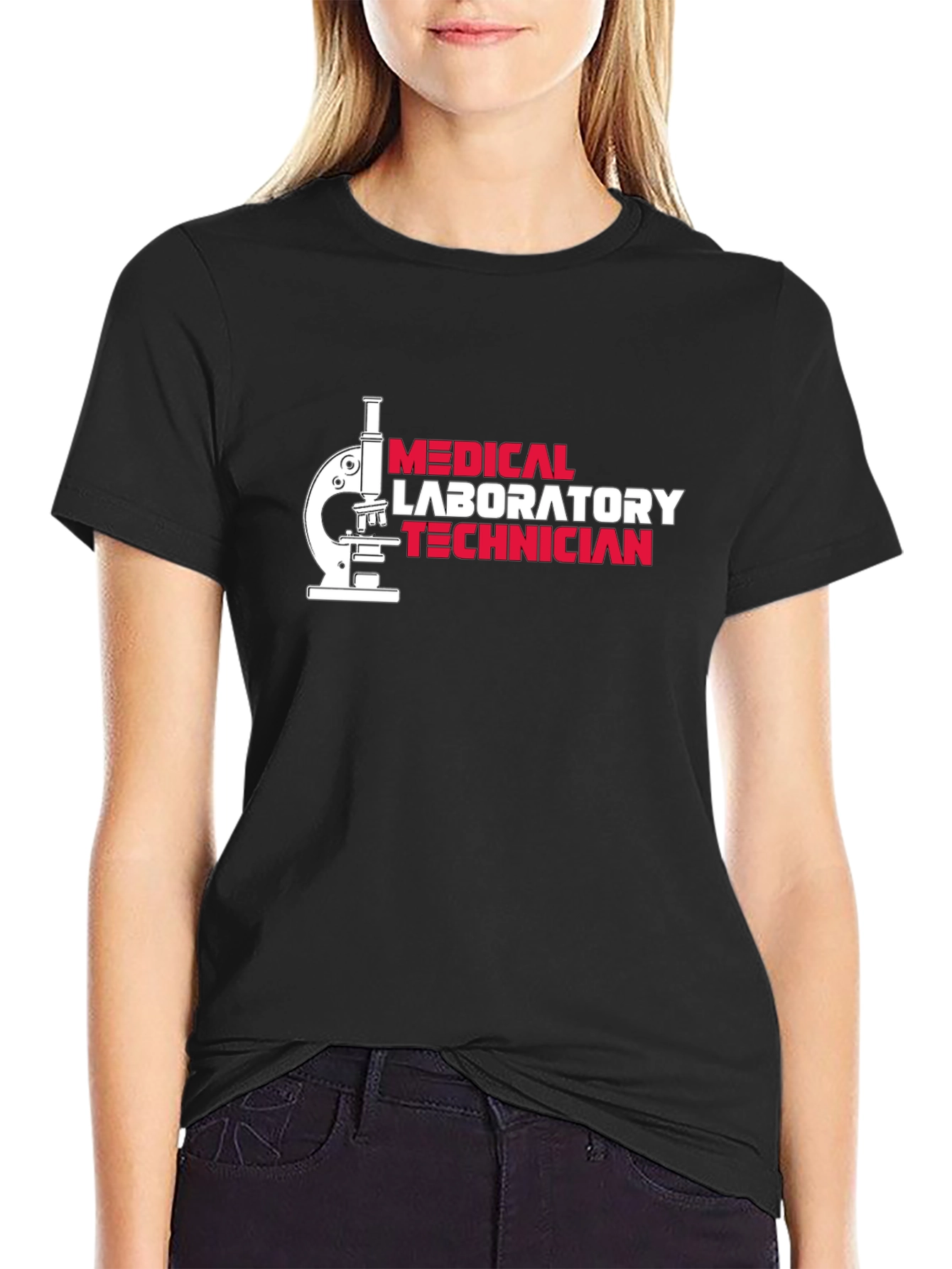 Medical Laboratory Technician T-Shirt - Black