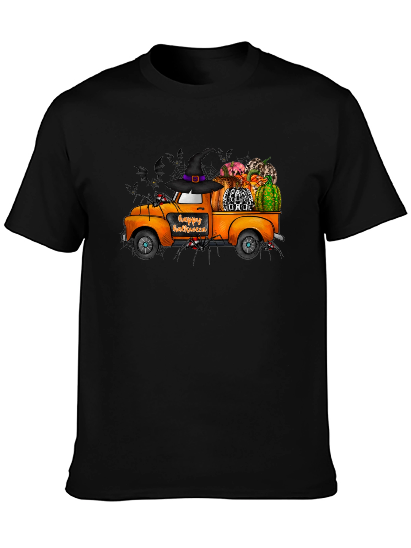 Halloween Truck T-Shirt - Spooky Fall Apparel