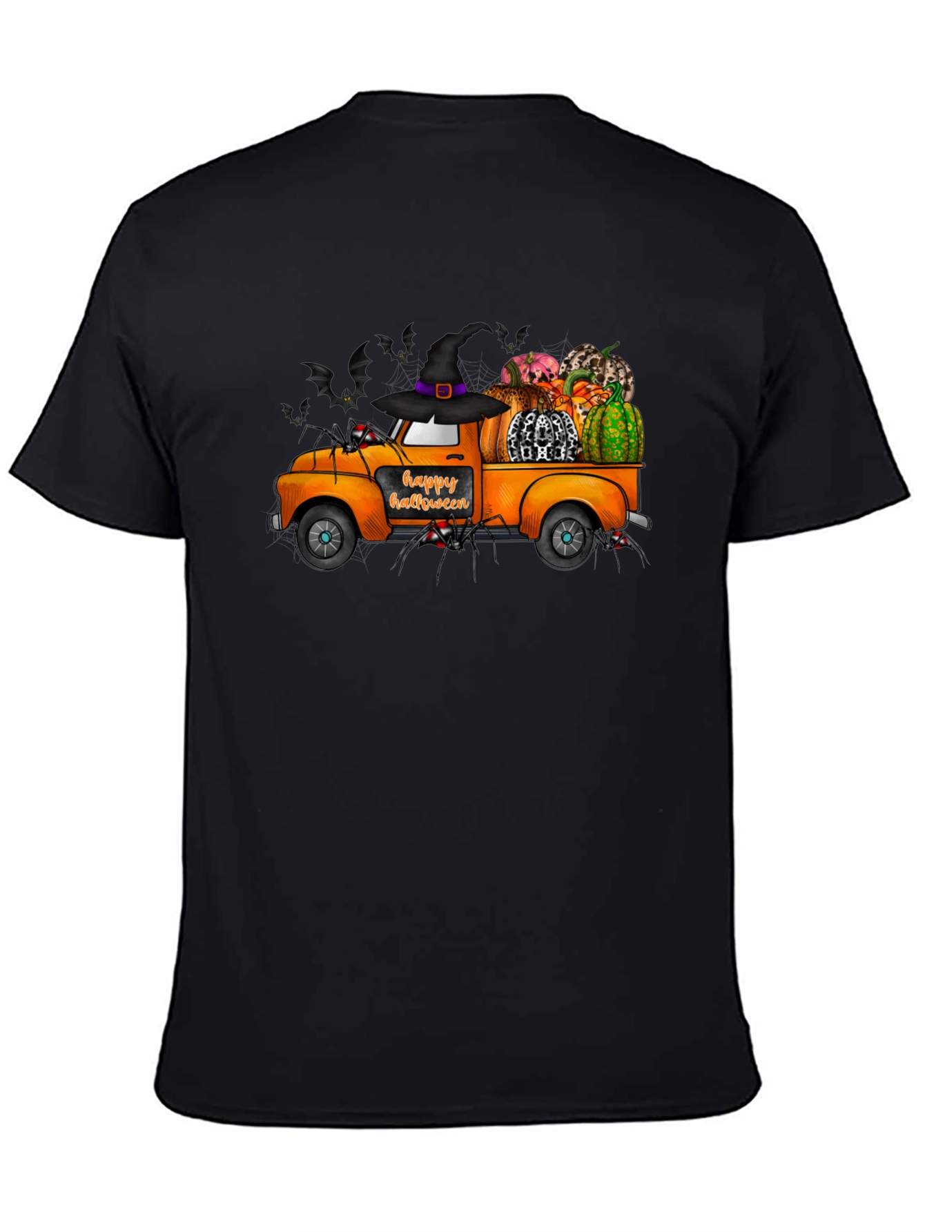 Halloween Truck T-Shirt - Spooky Fall Apparel