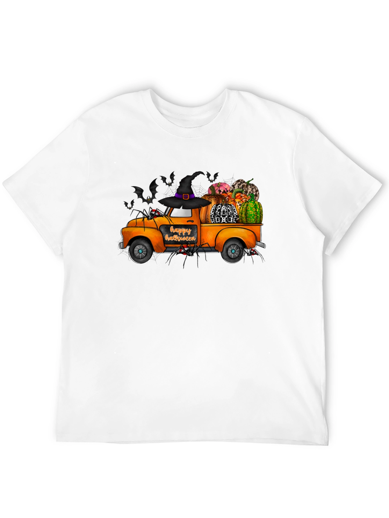 Halloween Truck T-Shirt - Spooky Fall Apparel