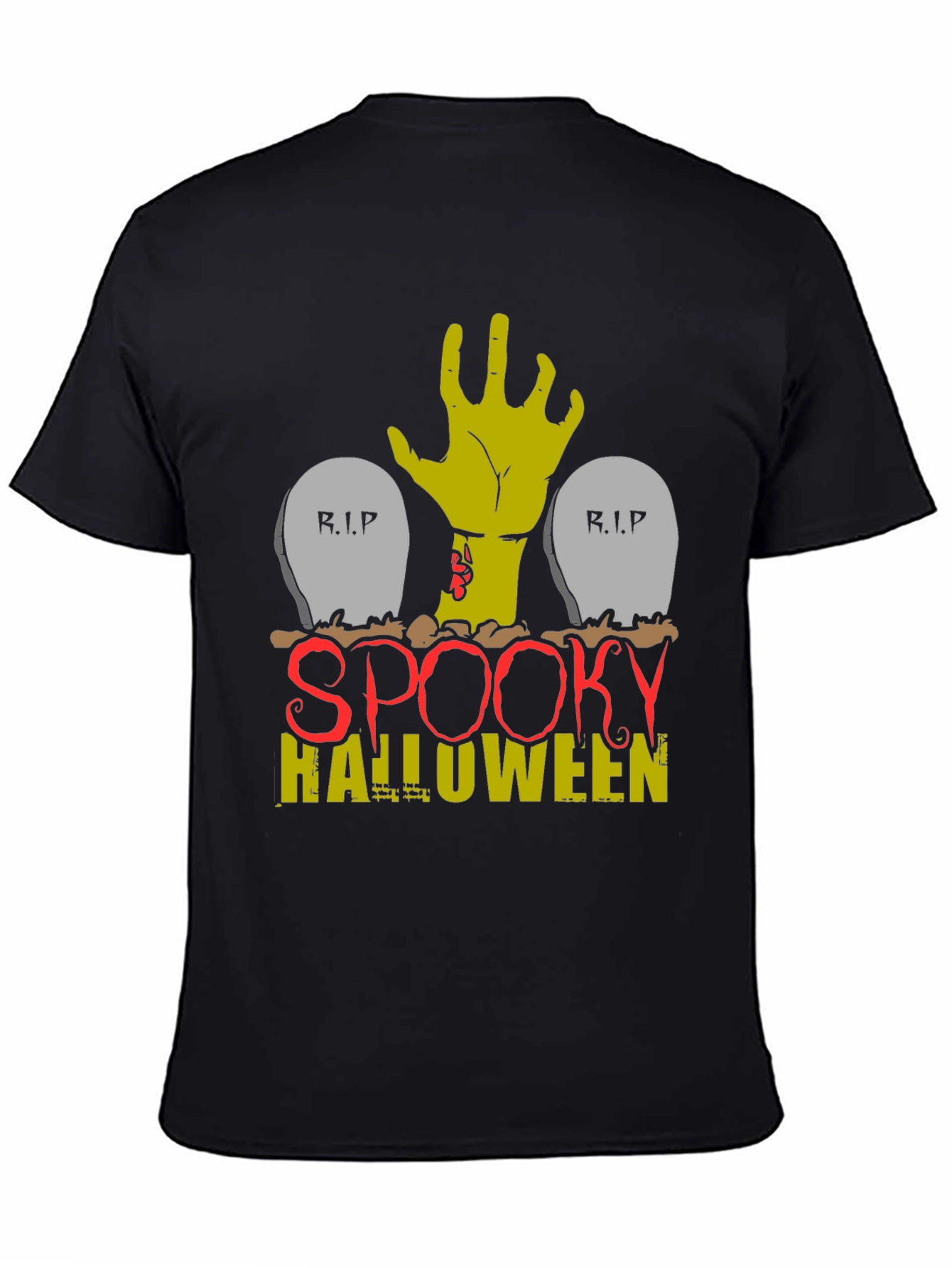Spooky Halloween Zombie Hand T-Shirt