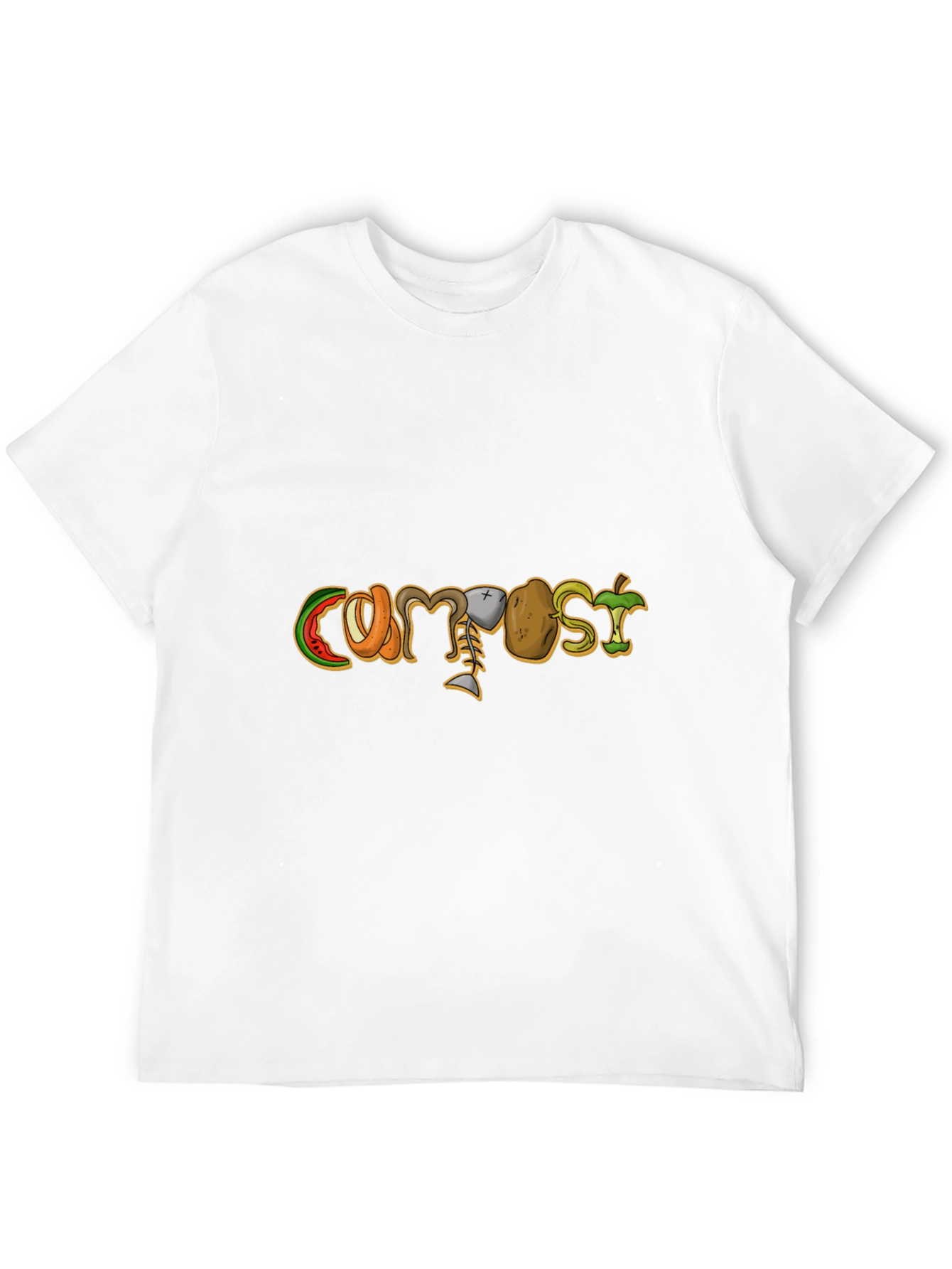 Compost Design Black T-Shirt